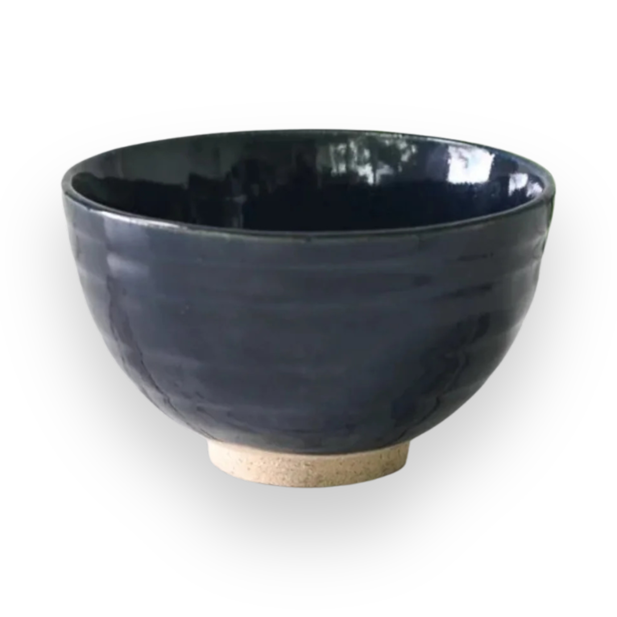 Dark Navy Blue Ceramic Matcha Bowl