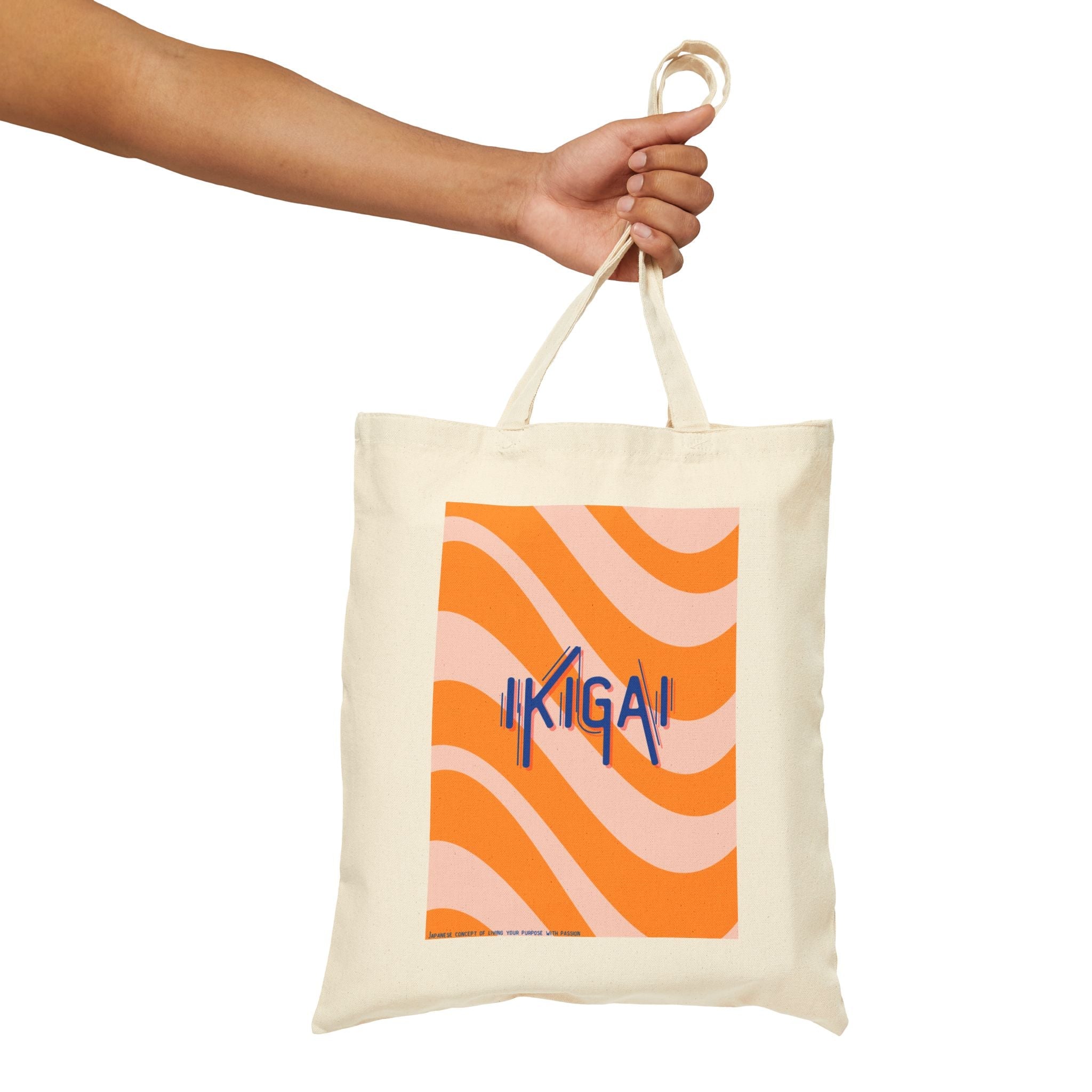 IKIGAI - Japanese Concept for Life Cotton Tote