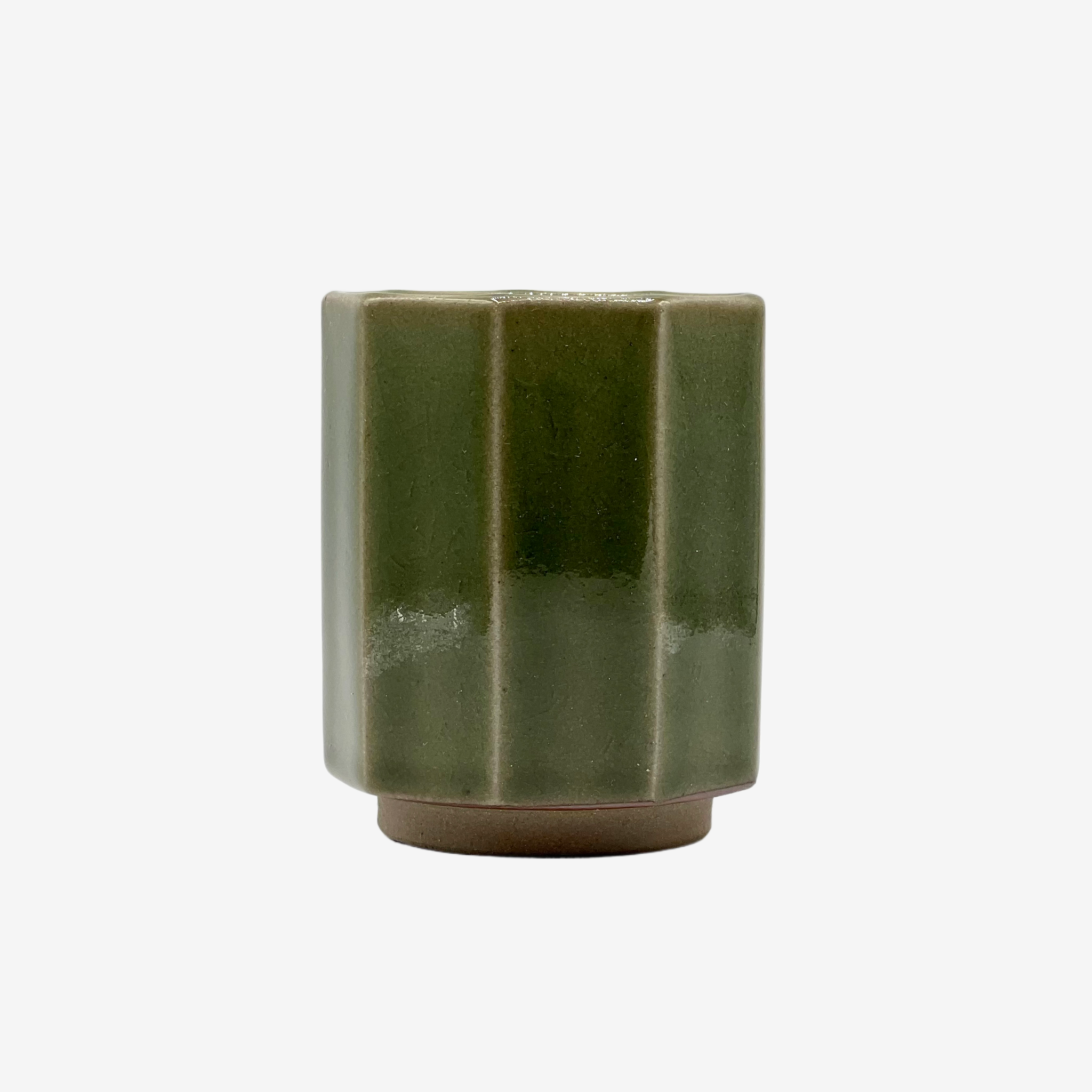 Koi Midori Green Celadon Yunomi - Japanese Teacup