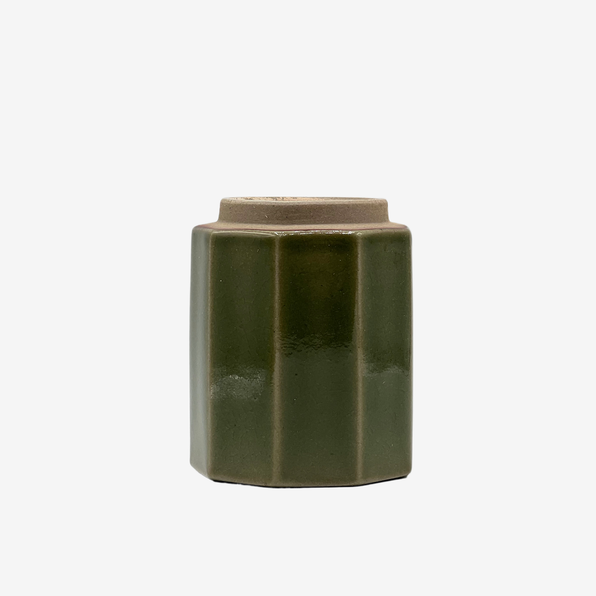 Koi Midori Green Celadon Yunomi - Japanese Teacup