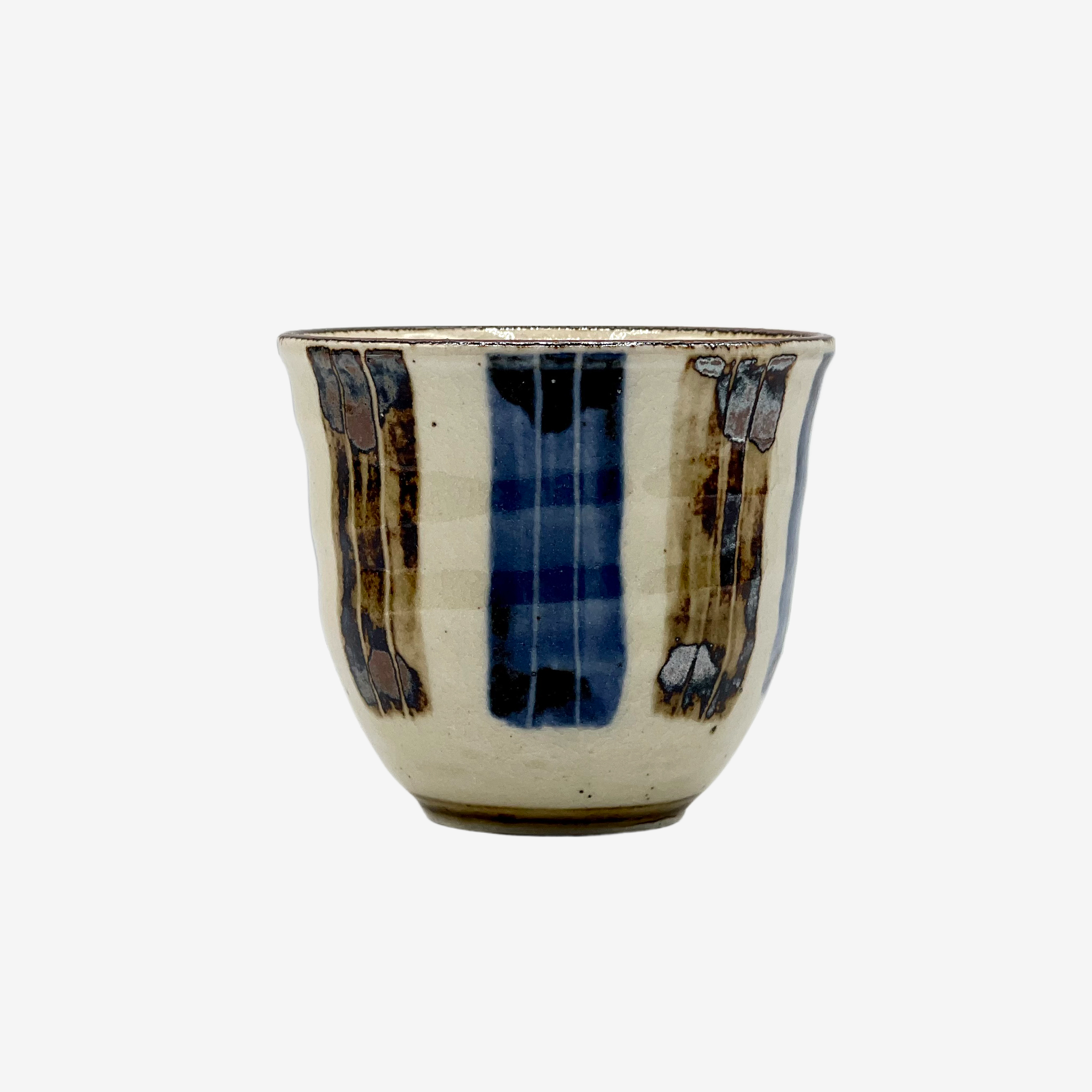 Ryukyu White Sencha Yunomi - Japanese Teacup