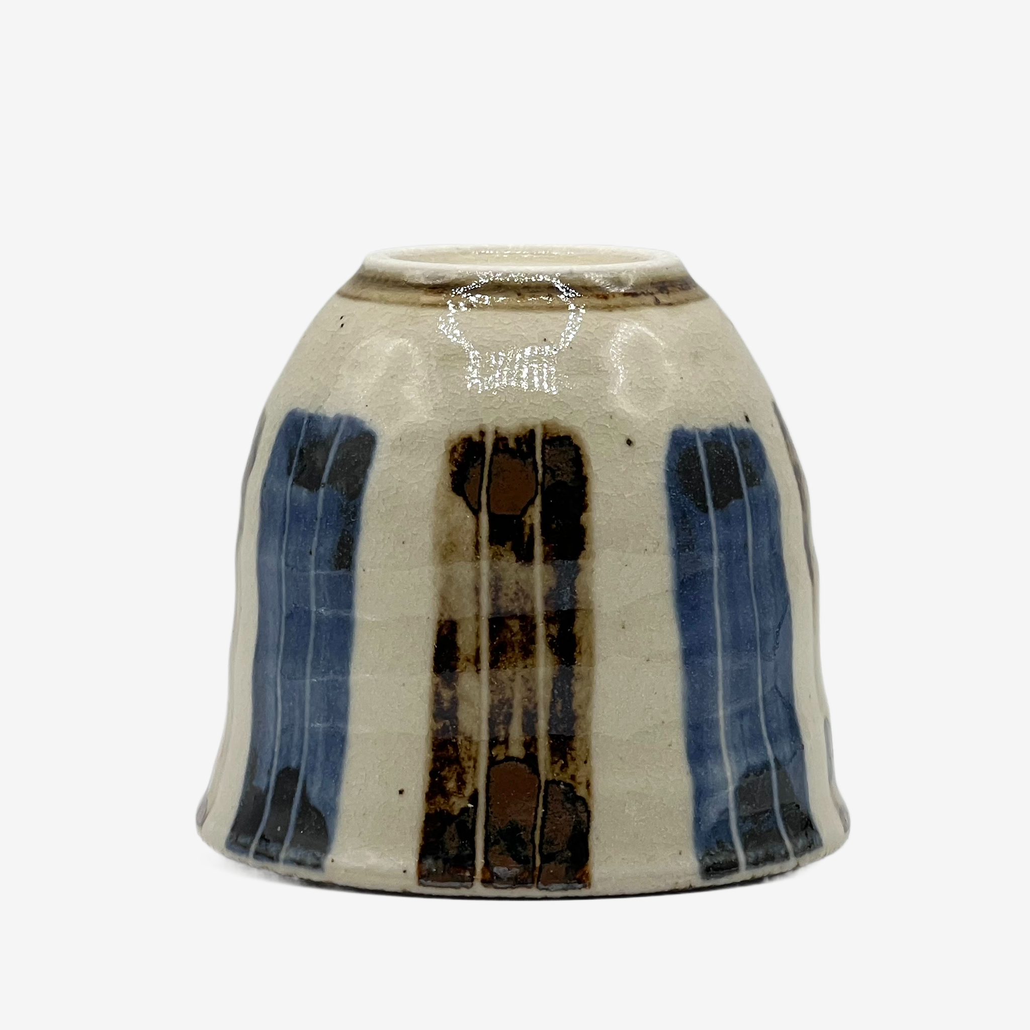 Ryukyu White Sencha Yunomi - Japanese Teacup