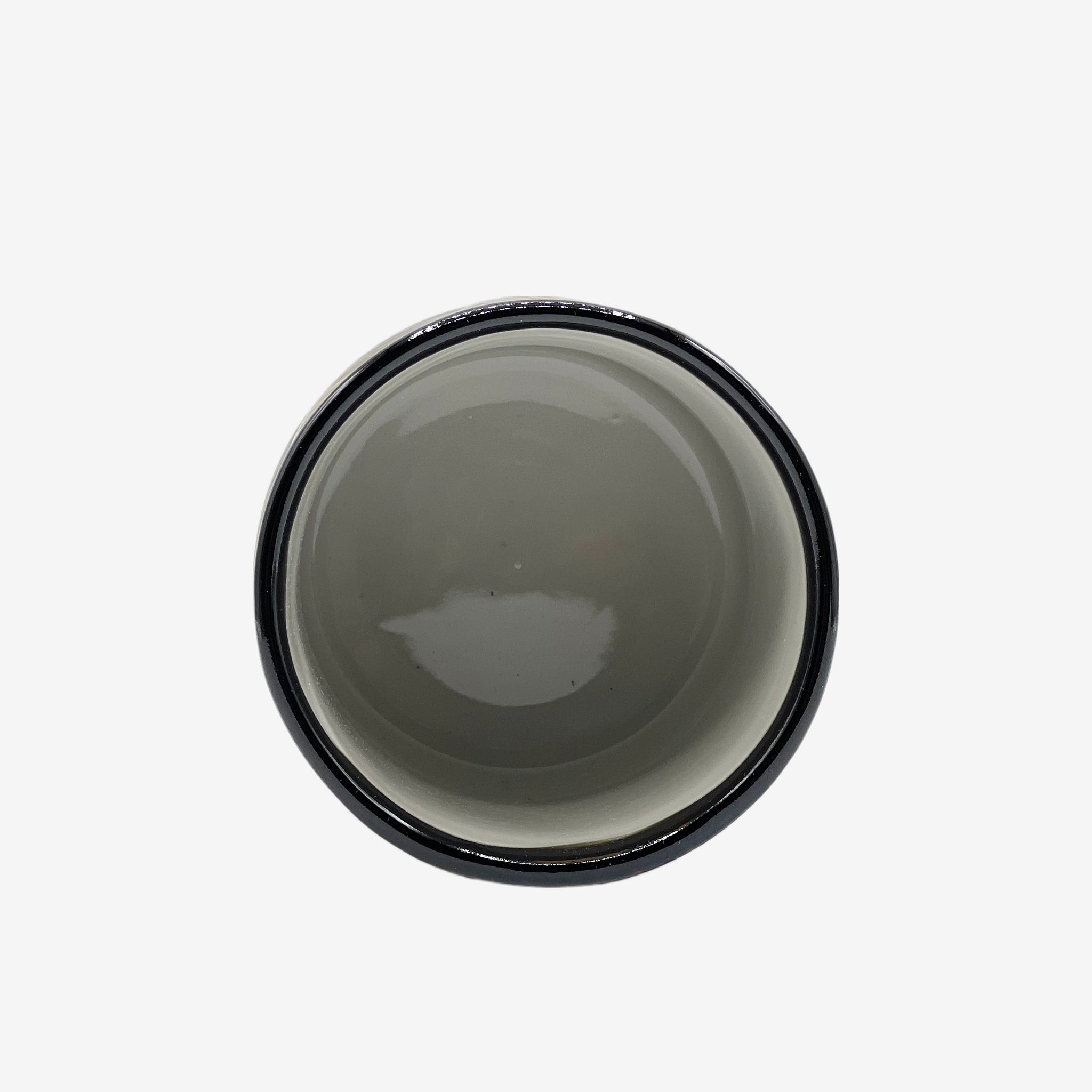 Kuro Black Octagonal Yunomi - Japanese Teacup