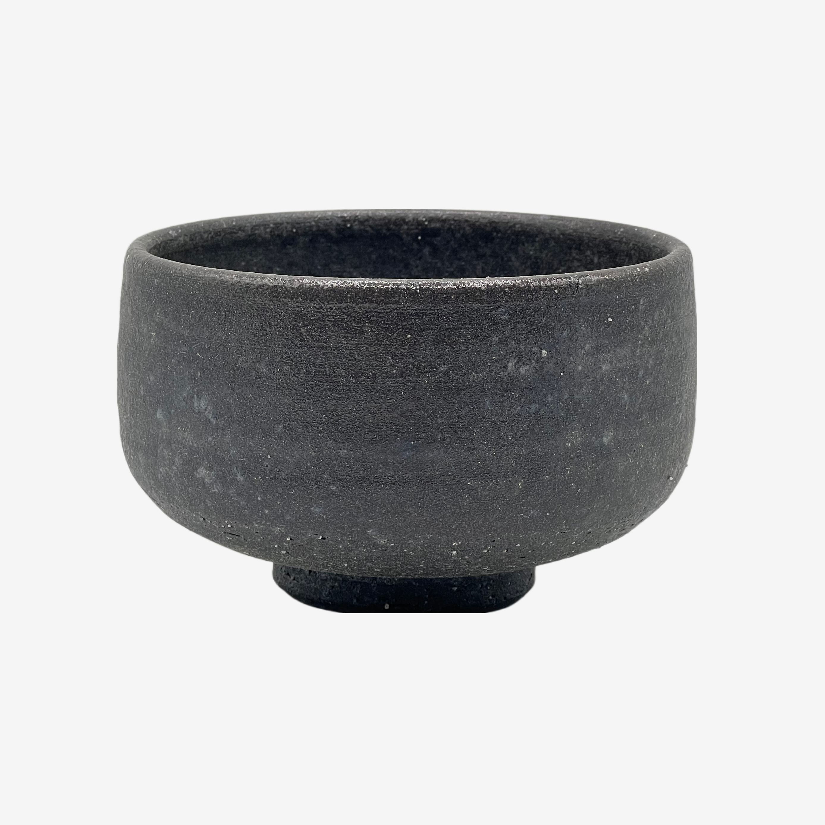 Kurogama Black Chawan - Japanese Matcha Bowl