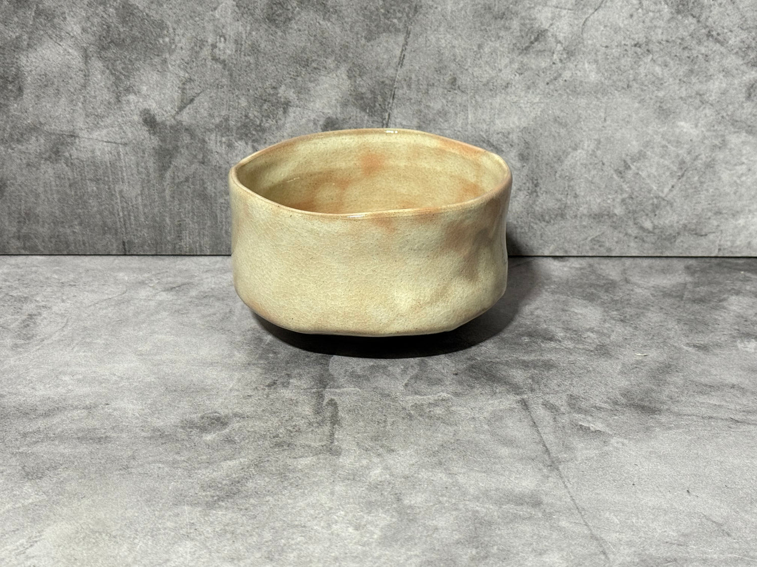 Akebono White Mino-yaki Chawan - Japanese Matcha Bowl