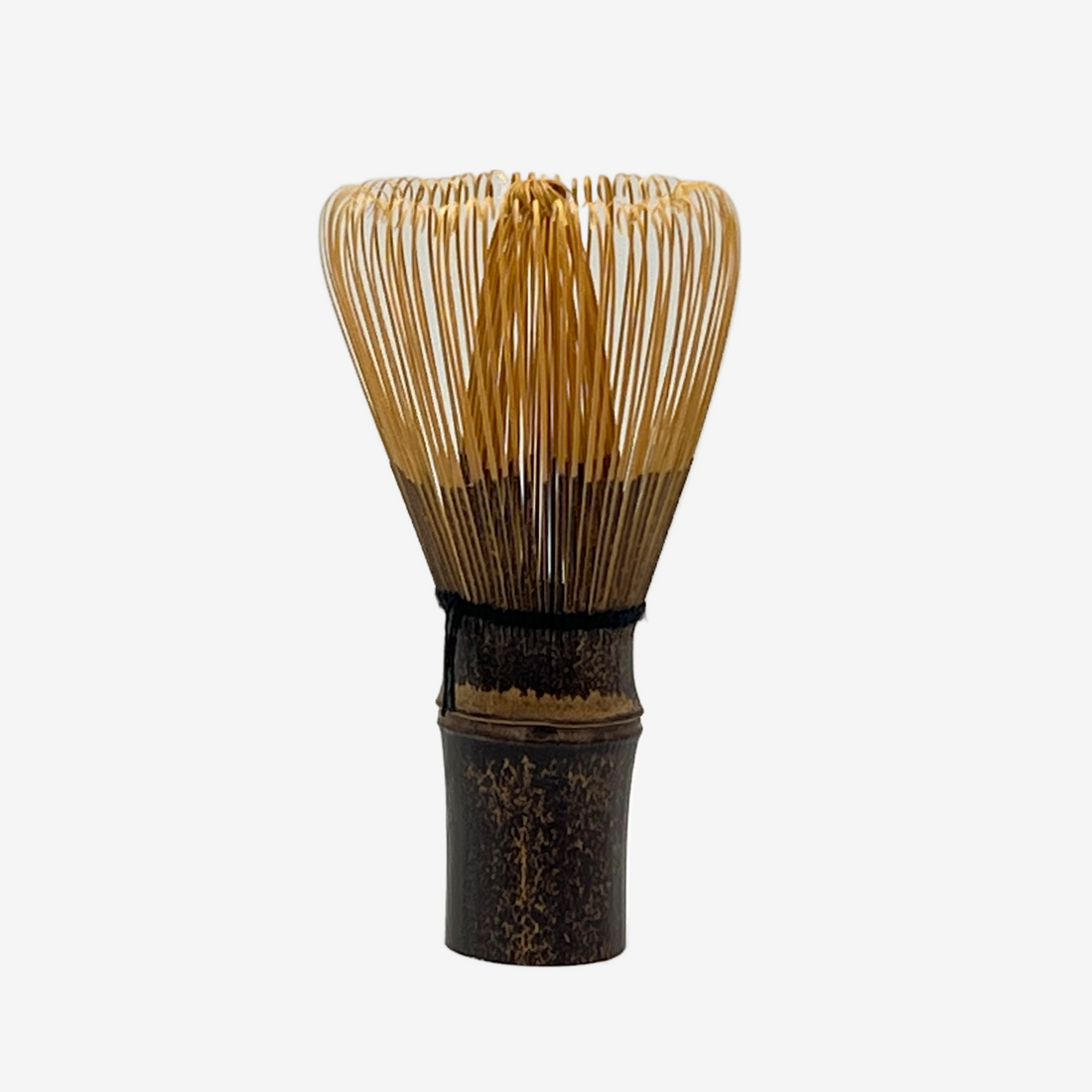 Rikyu Black Bamboo Matcha Whisk | By Takeseido - Japanese Chasen