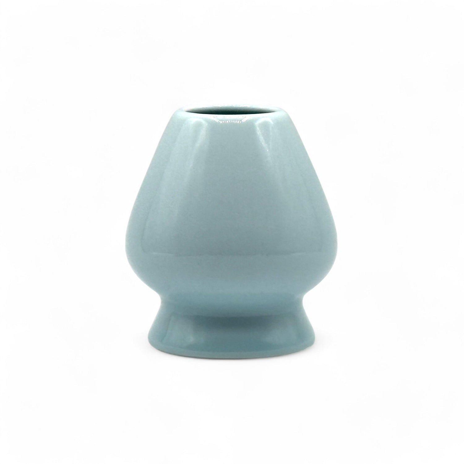 Light Blue Matcha Whisk Chasen Stand - Japanese Kusenaoshi