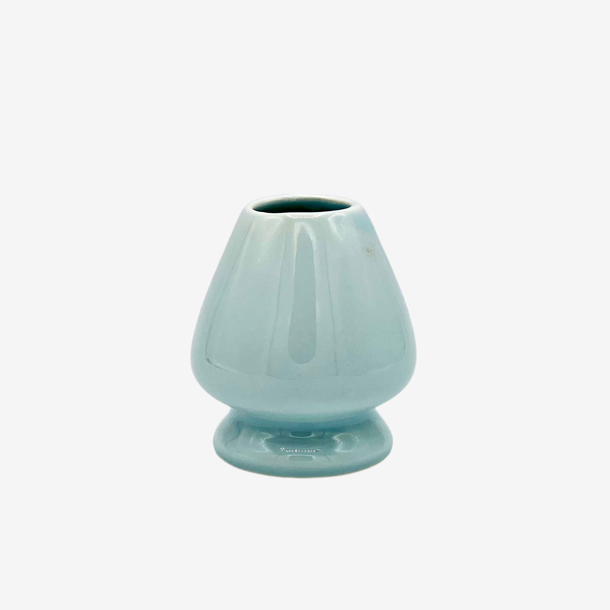 Light Blue Matcha Whisk Stand - Japanese Kusenaoshi Matchaware Inoue Tea