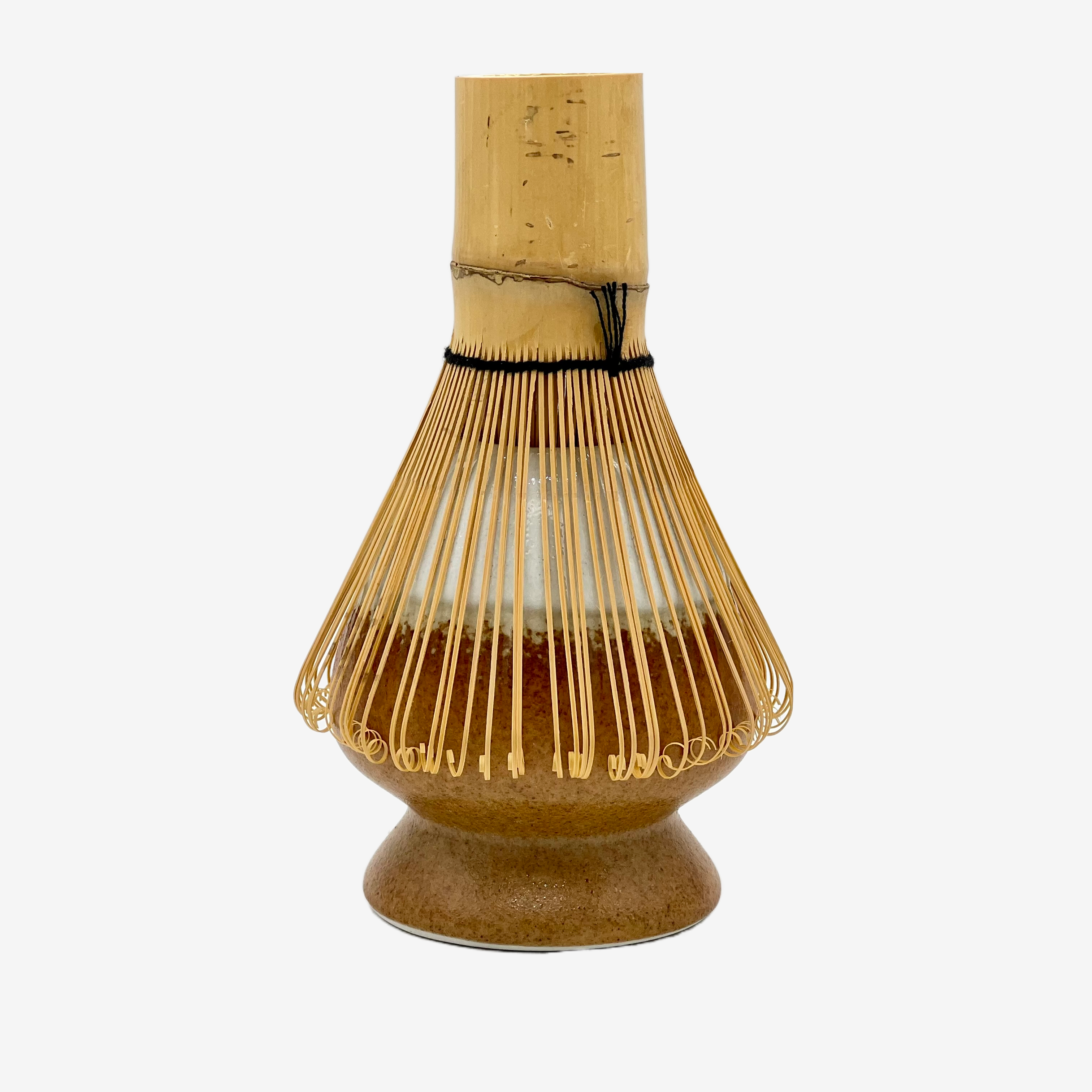 Iro Orange Matcha Whisk Stand - Japanese Kusenaoshi Matchaware Inoue Tea