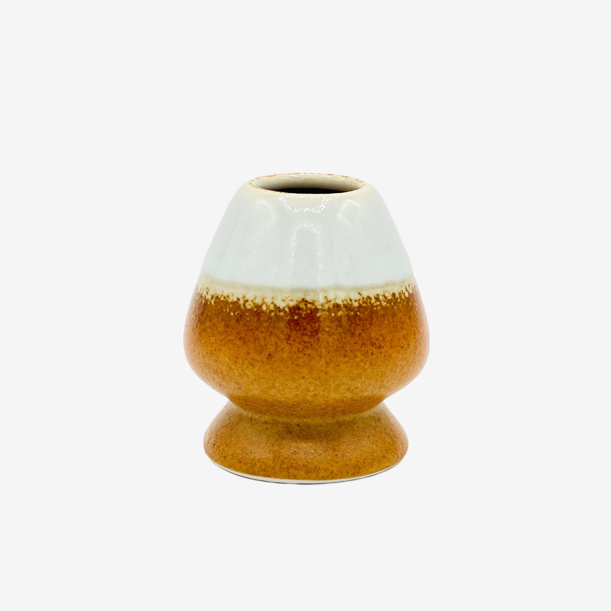 Iro Orange Matcha Whisk Stand - Japanese Kusenaoshi Matchaware Inoue Tea