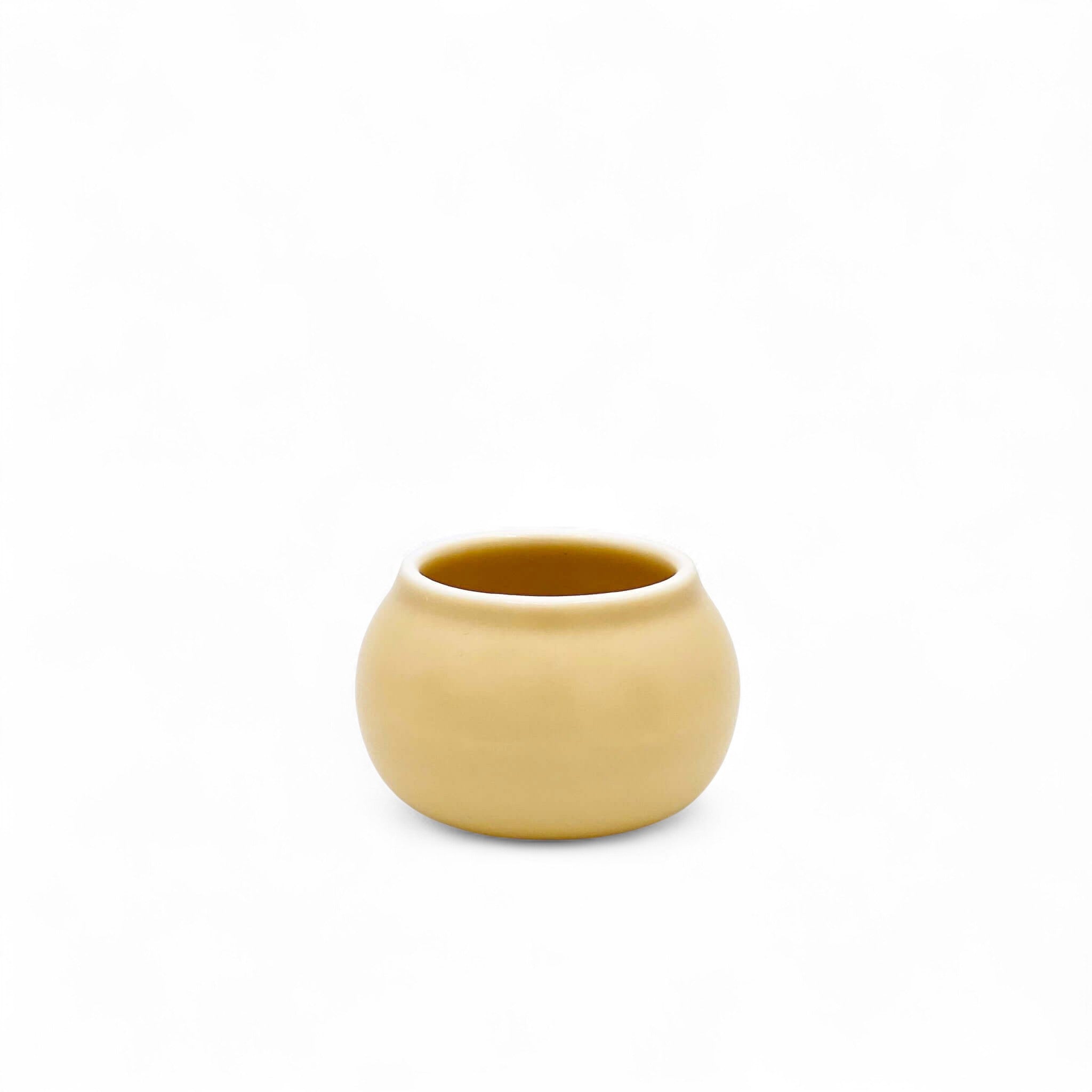 Yoshimura Sand Beige Matcha Whisk Chasen Stand - Japanese Kusenaoshi