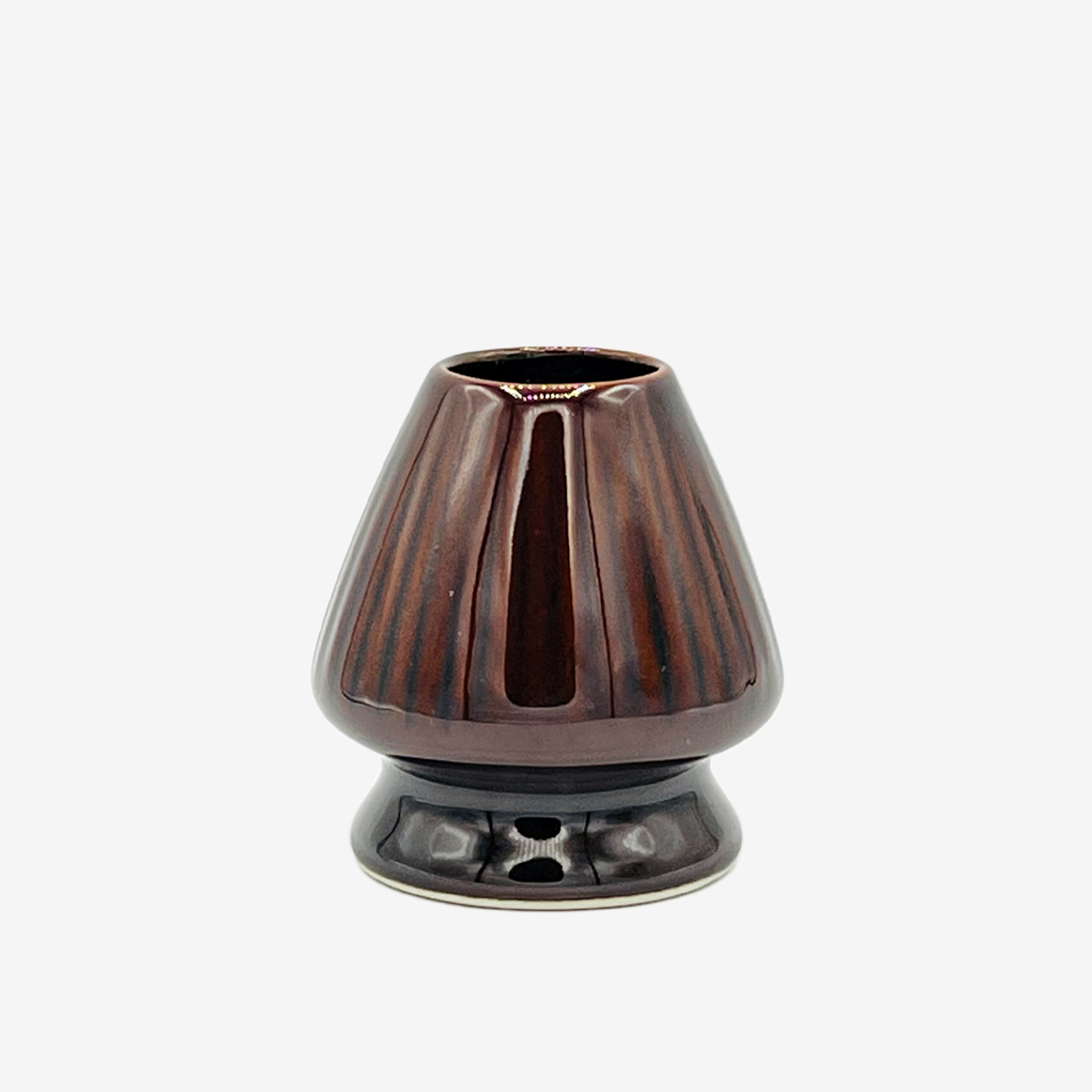 Azuchi Brown Matcha Whisk Stand Matchaware Inoue Tea
