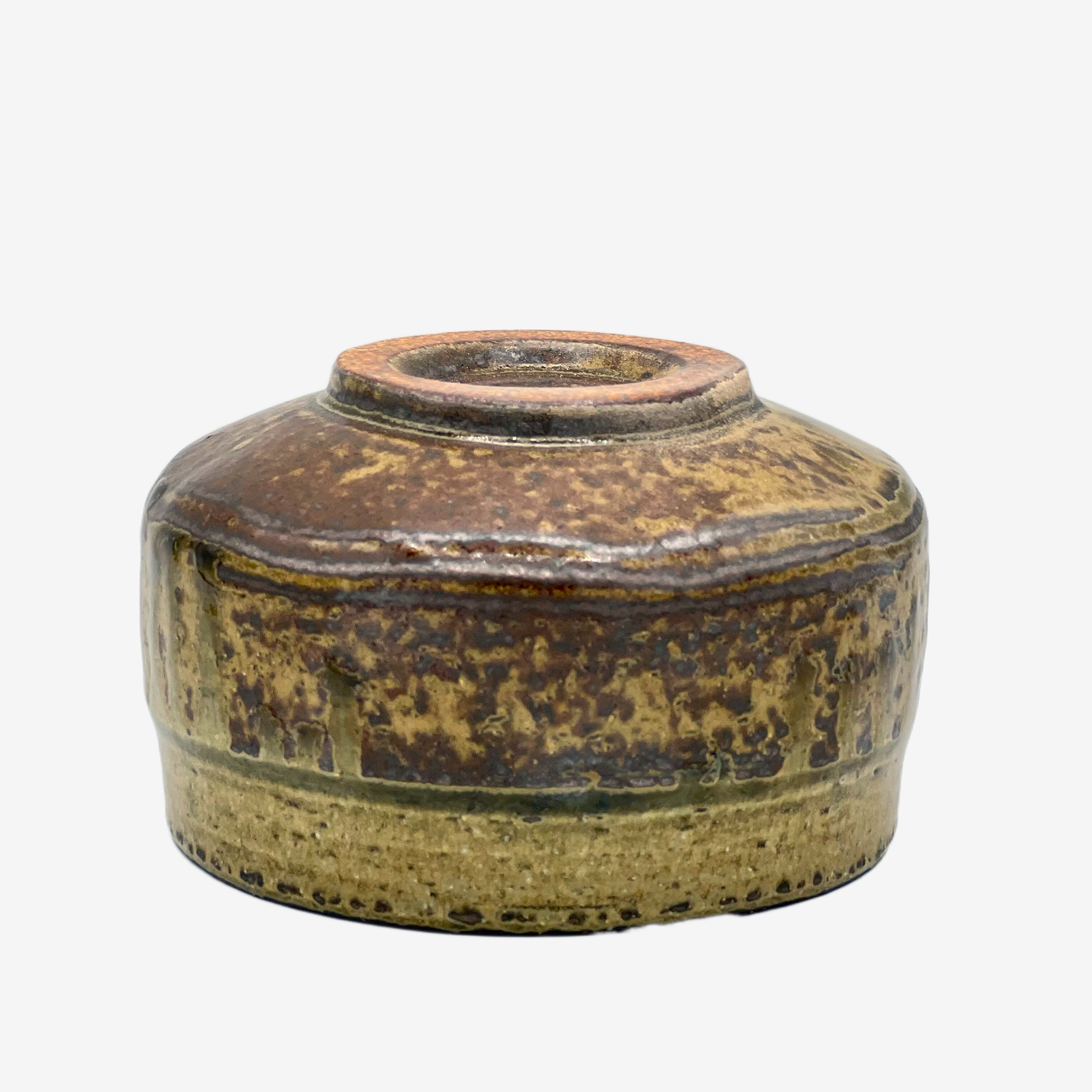Bizen Nagashi Brown Chawan - Japanese Matcha Bowl Matchaware Inoue Tea