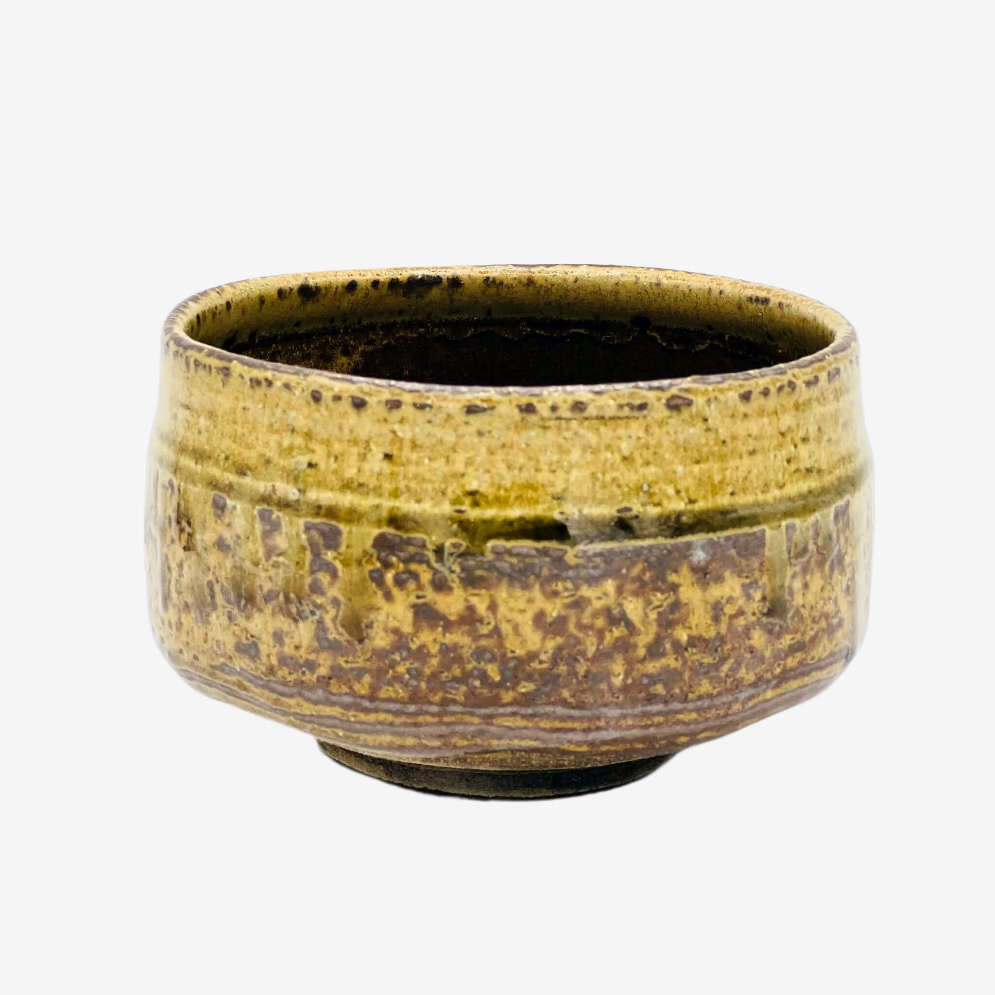 Bizen Nagashi Brown Chawan - Japanese Matcha Bowl Matchaware Inoue Tea