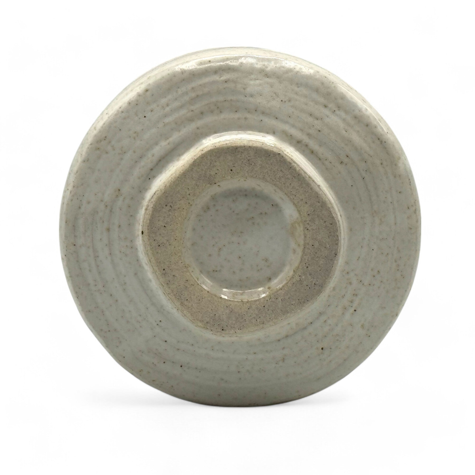 Kohiki Shiro White Mino-yaki Chawan - Japanese Matcha Bowl