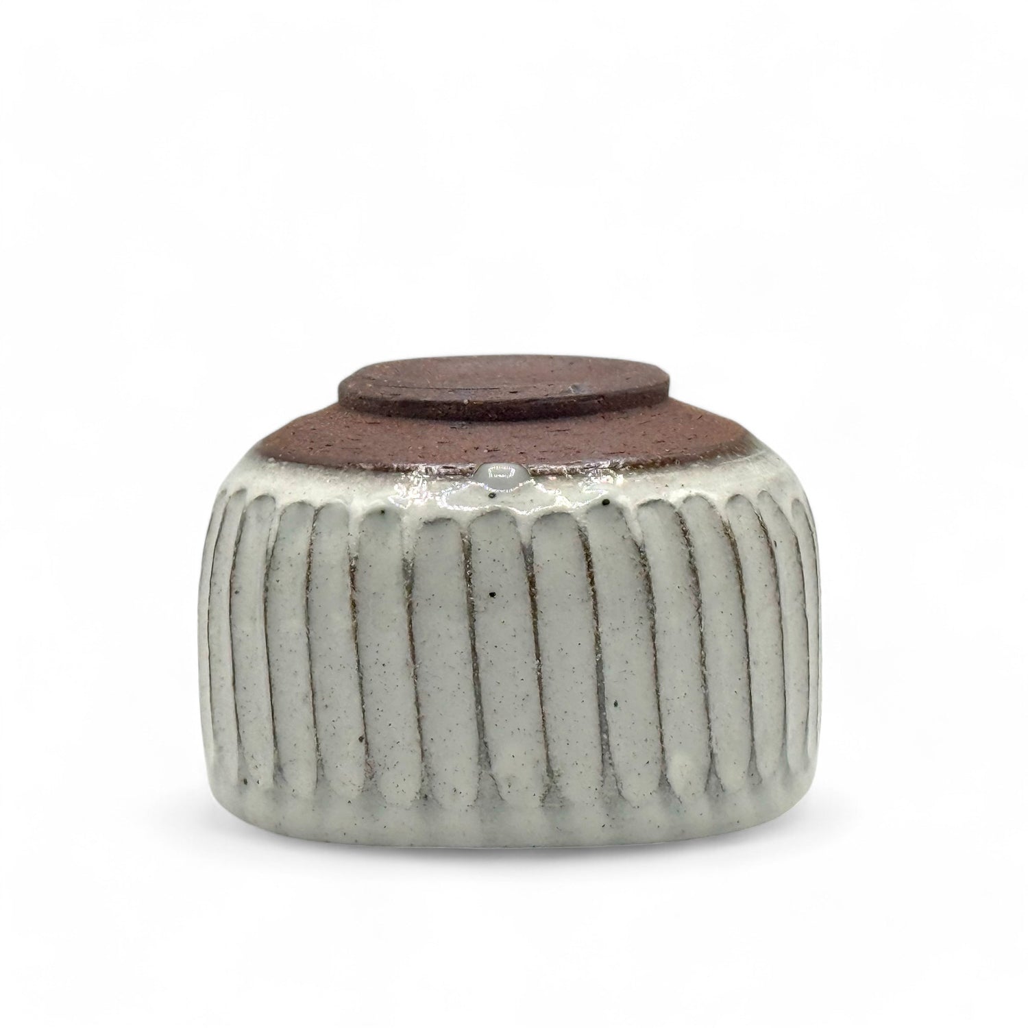 Sogime White Mino-yaki Chawan - Japanese Mini Matcha Bowl