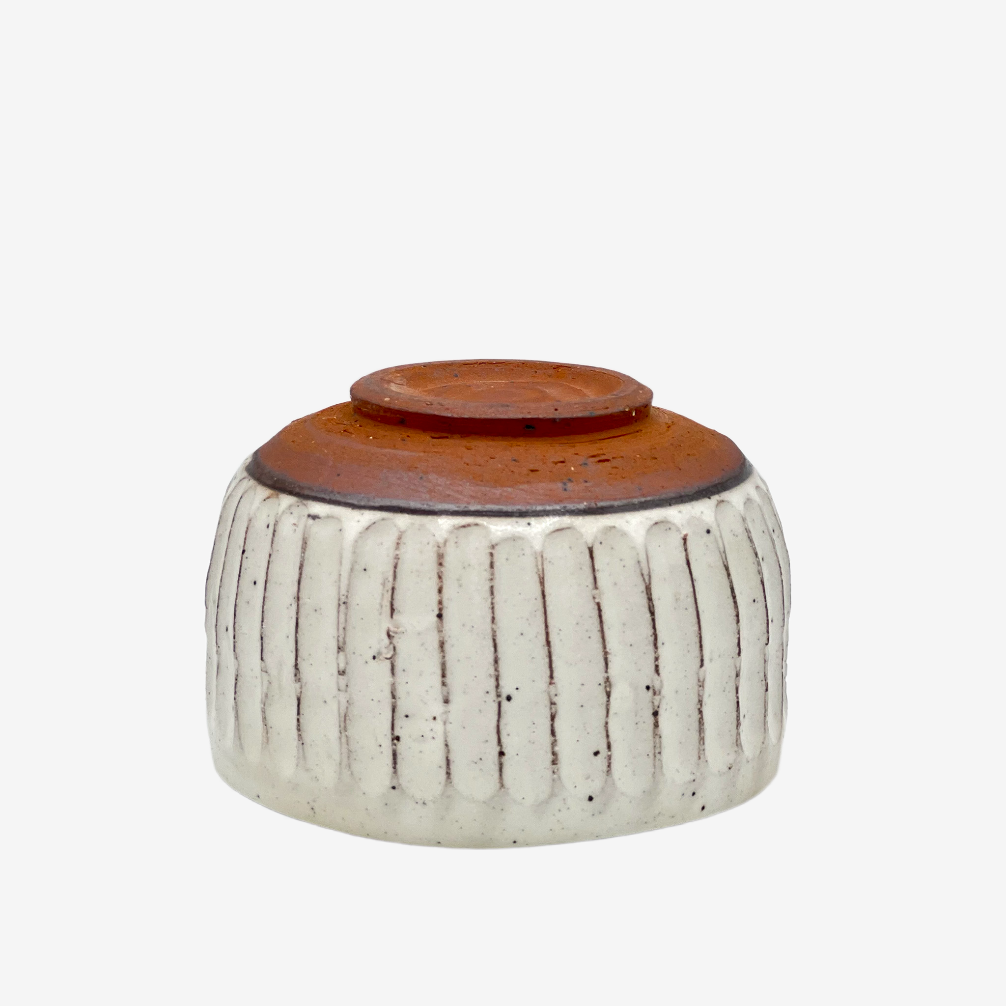 Sogime White Mini Chawan - Japanese Matcha Bowl Matchaware Inoue Tea