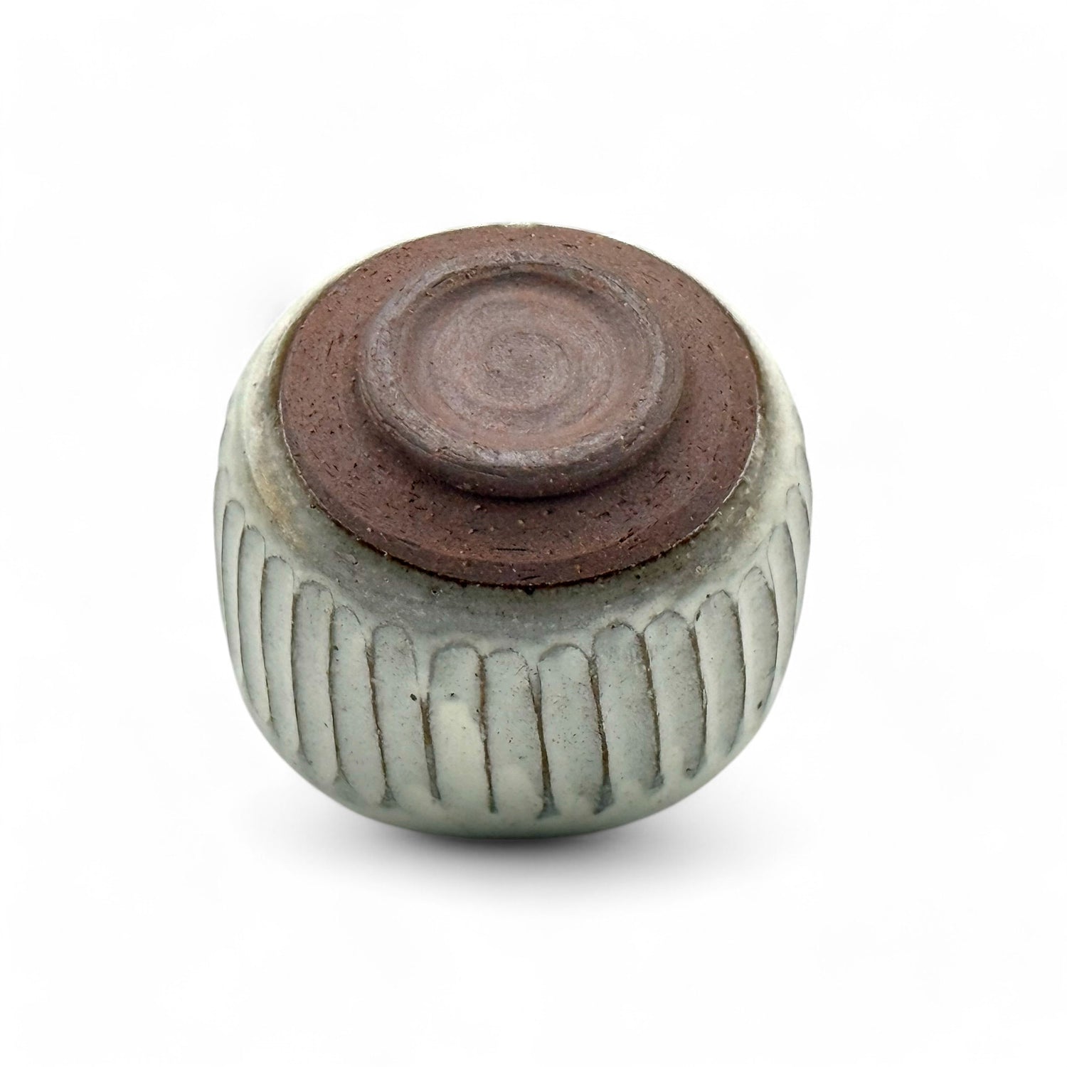Sogime White Mino-yaki Chawan - Japanese Mini Matcha Bowl
