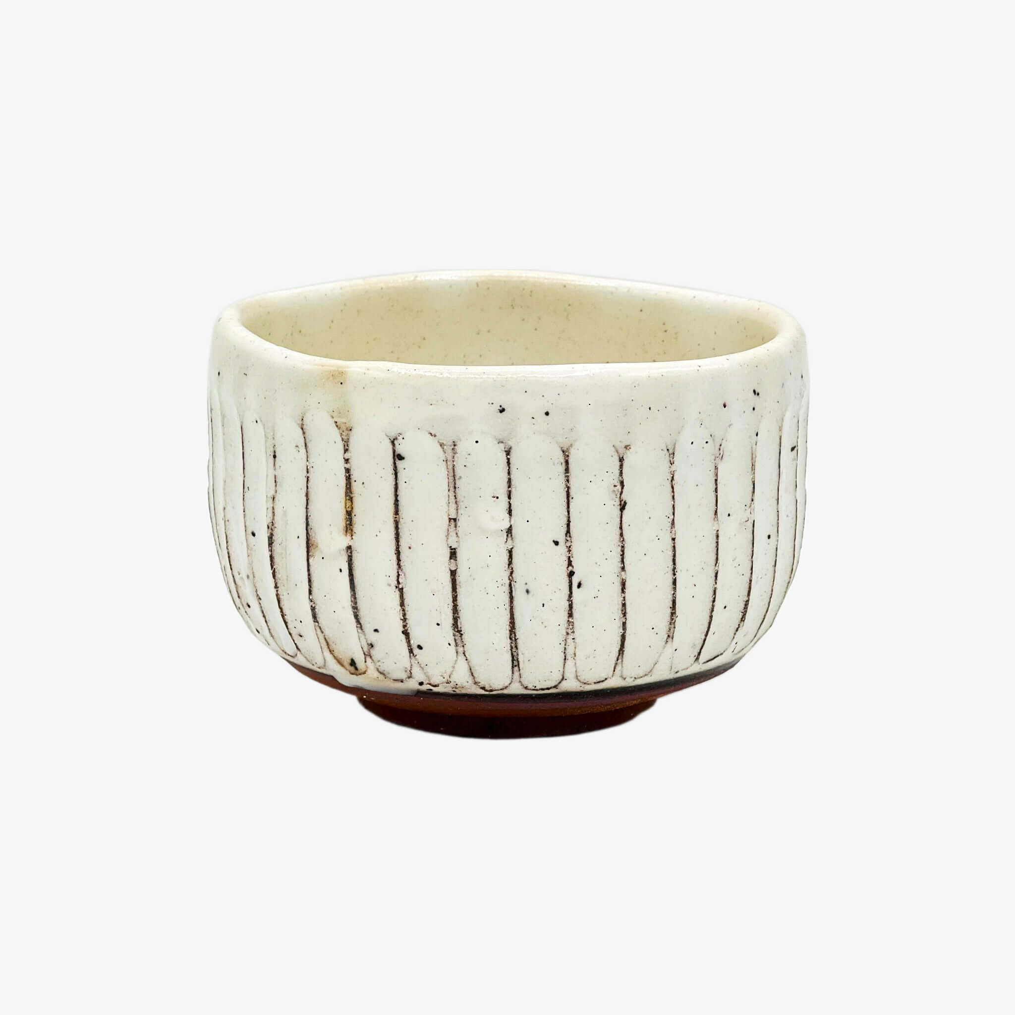 Sogime White Mini Chawan - Japanese Matcha Bowl Matchaware Inoue Tea