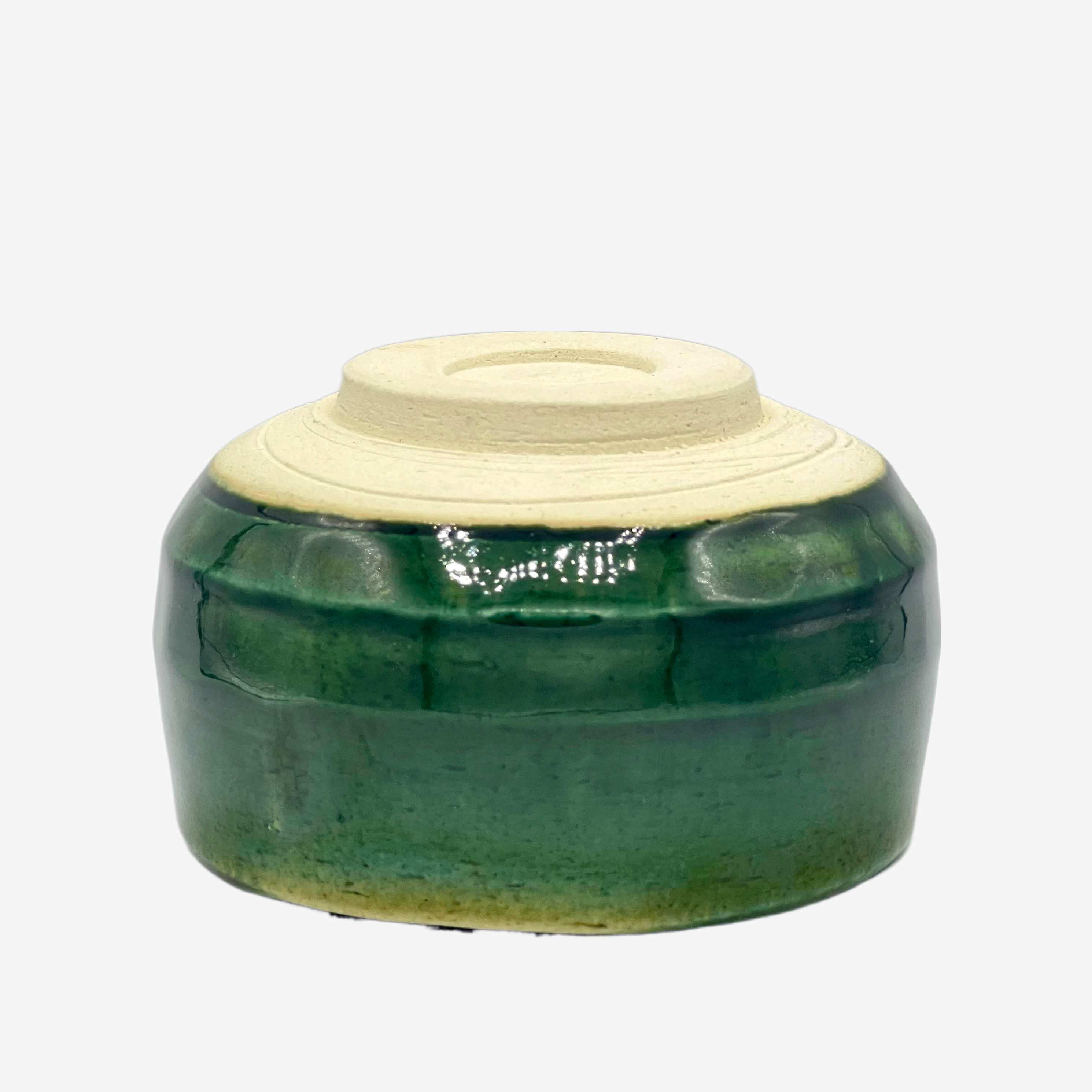 Mayumi Green Chawan - Japanese Matcha Bowl Matchaware Inoue Tea