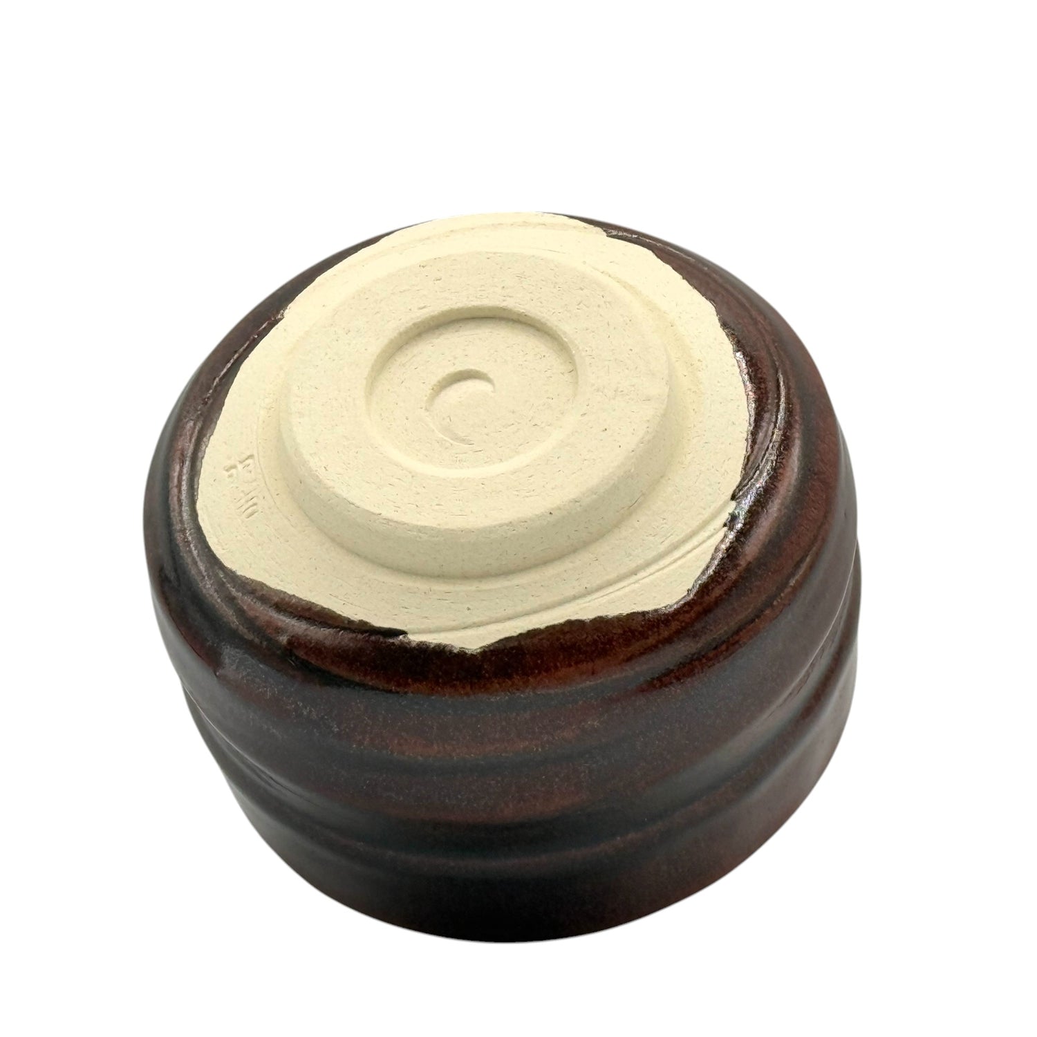Akaraku Red Mino-yaki Chawan - Japanese Matcha Bowl