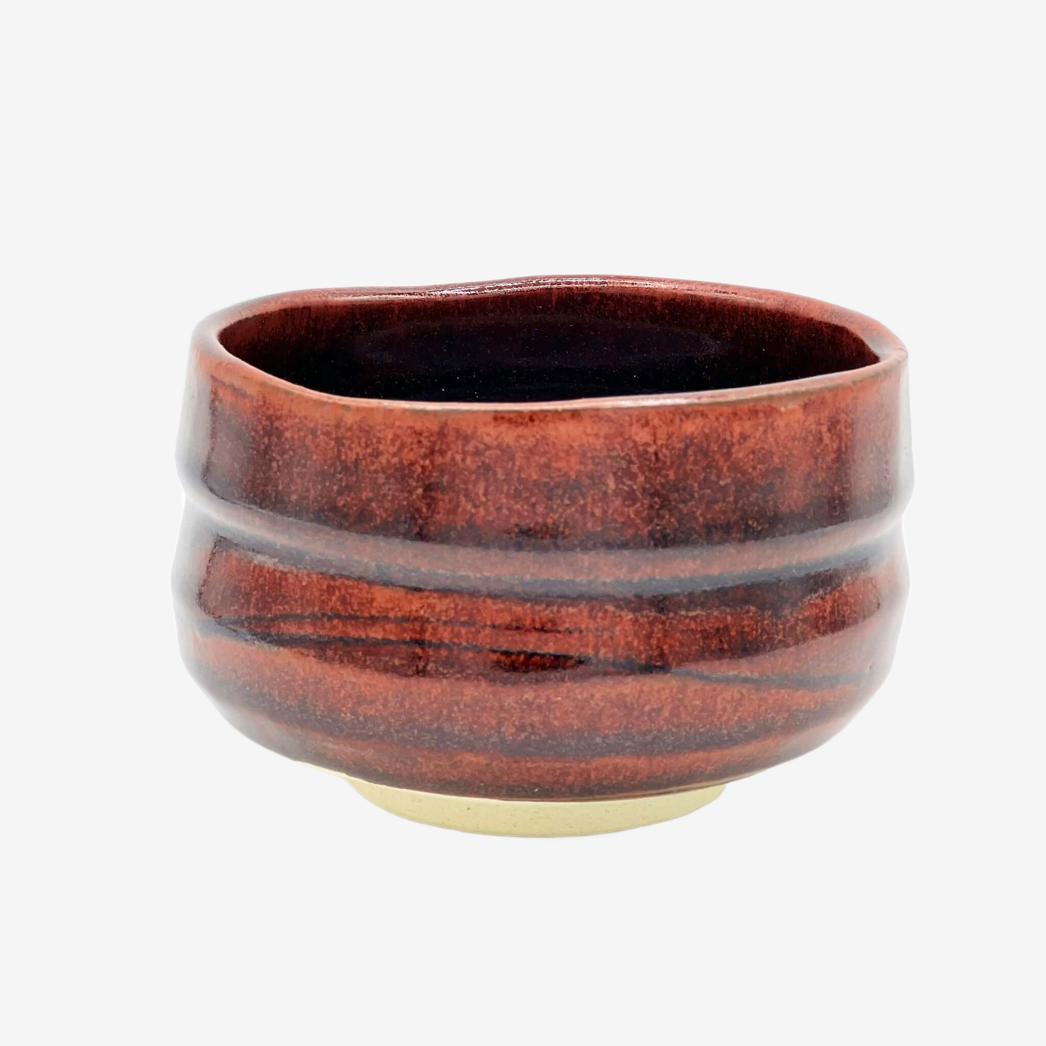 Akaraku Red Chawan - Japanese Matcha Bowl Matchaware Inoue Tea