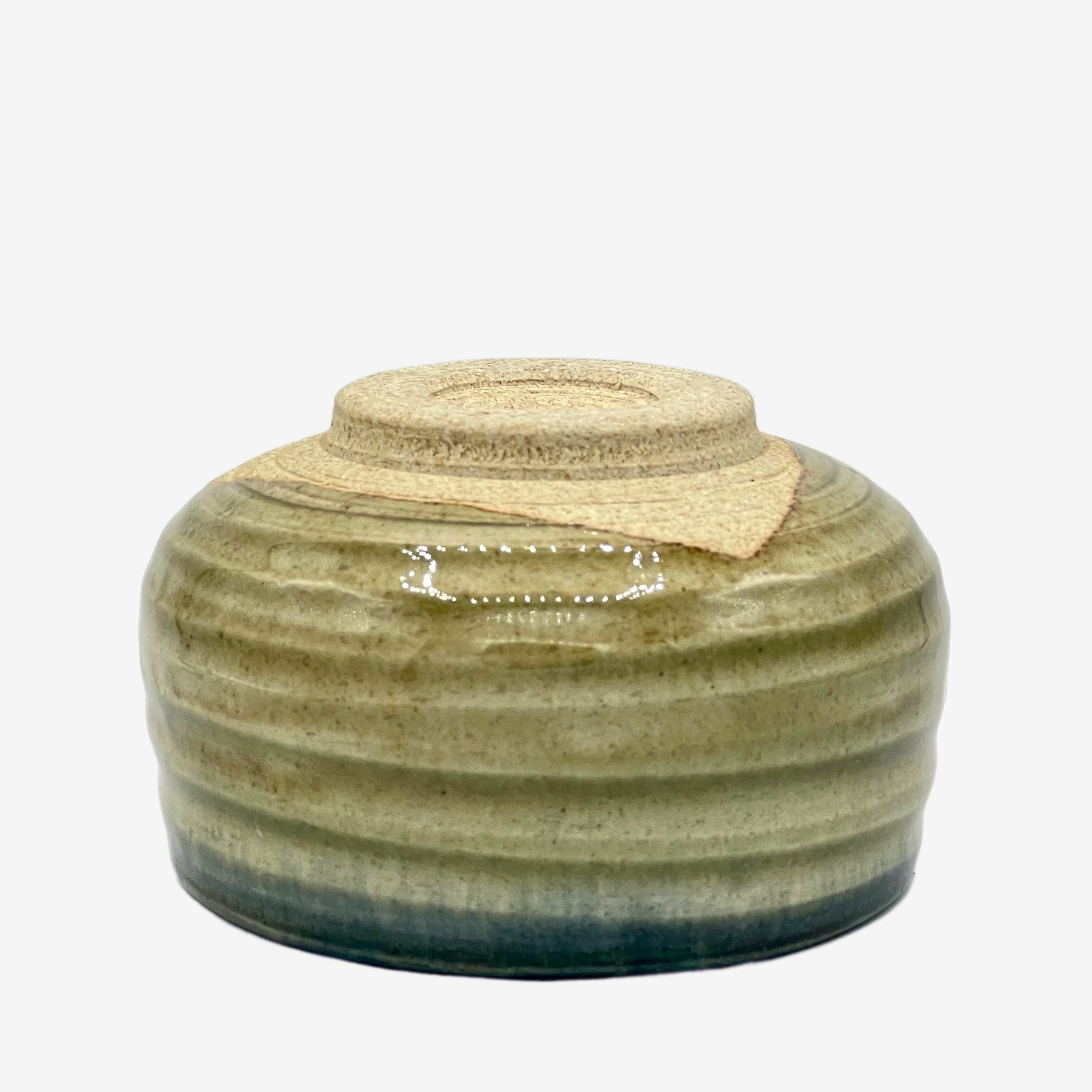 Ofuke Green Chawan - Japanese Matcha Bowl Matchaware Inoue Tea