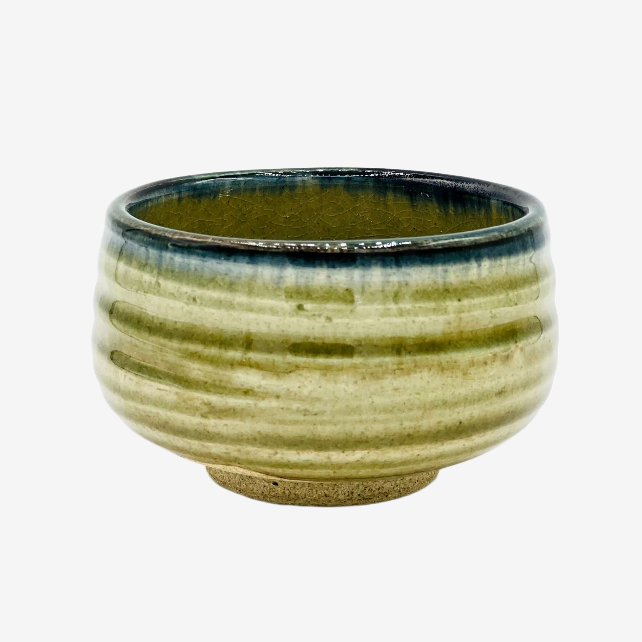 Ofuke Green Chawan - Japanese Matcha Bowl Matchaware Inoue Tea