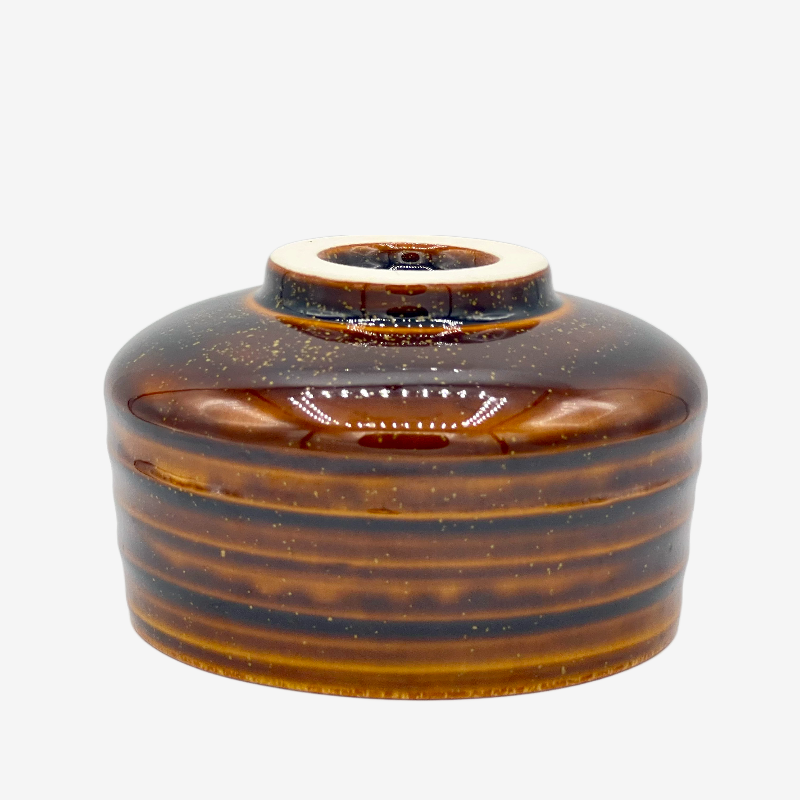 Ame Kesshō Brown Chawan - Japanese Matcha Bowl Matchaware Inoue Tea