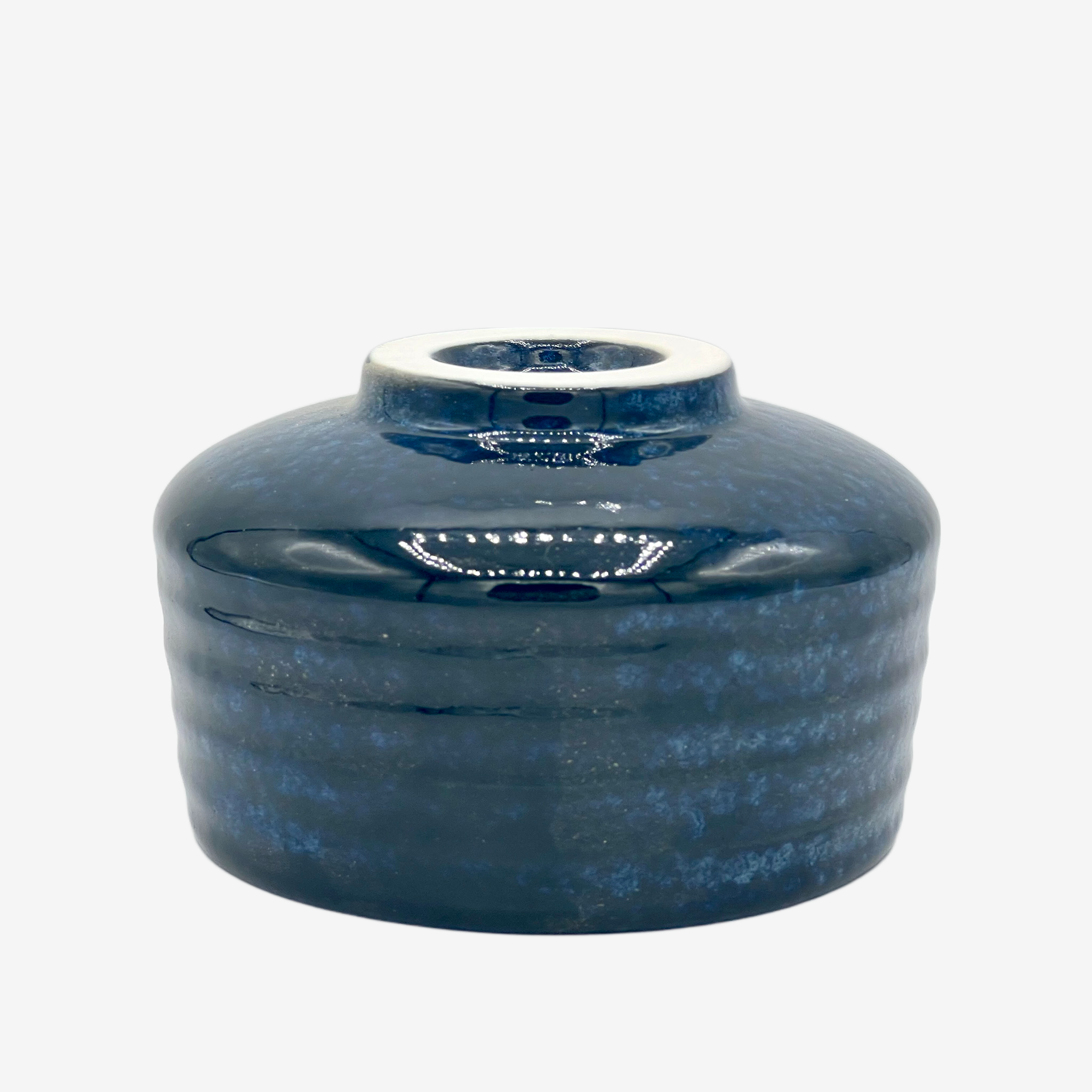 Ruri Kesshō Blue Chawan - Japanese Matcha Bowl Matchaware Inoue Tea