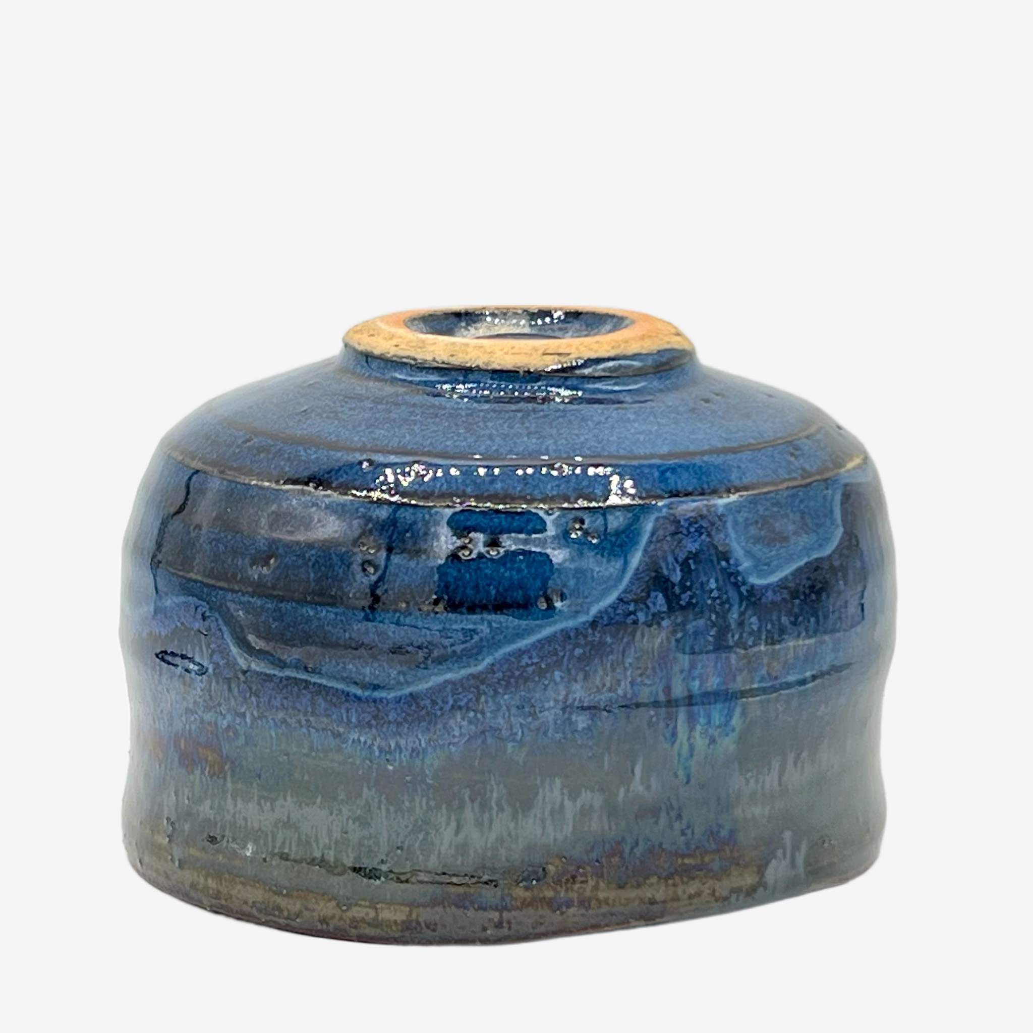Namako Blue Chawan - Japanese Matcha Bowl Matchaware Inoue Tea