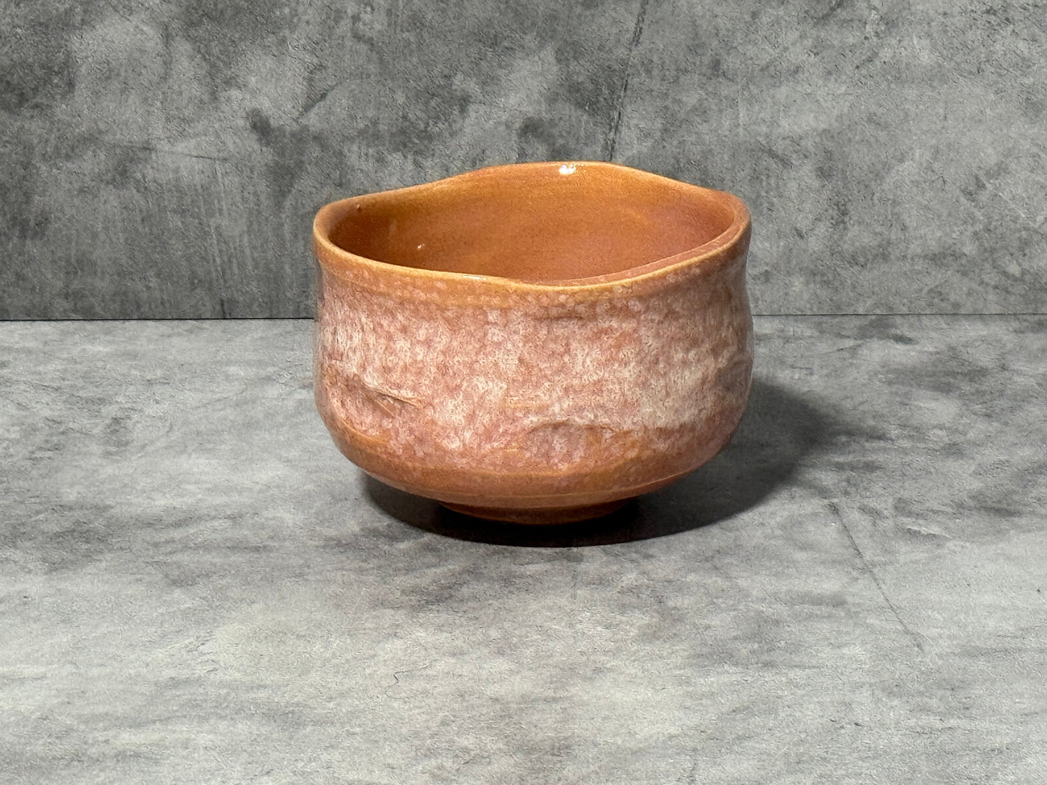Inoue Pink Mino-yaki Chawan - Japanese Matcha Bowl