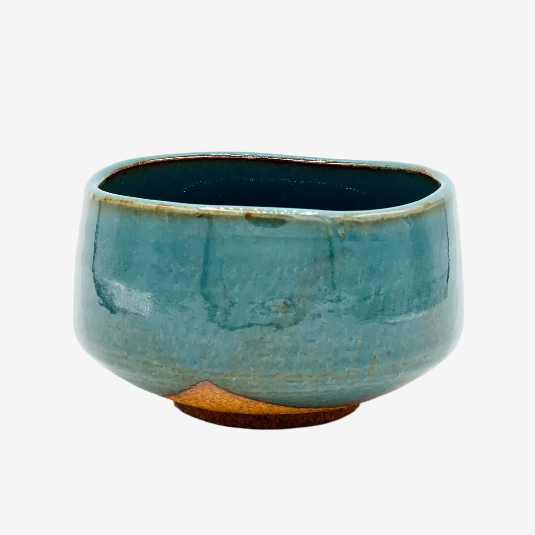 Takoizu Blue Chawan - Japanese Matcha Bowl Matchaware Inoue Tea