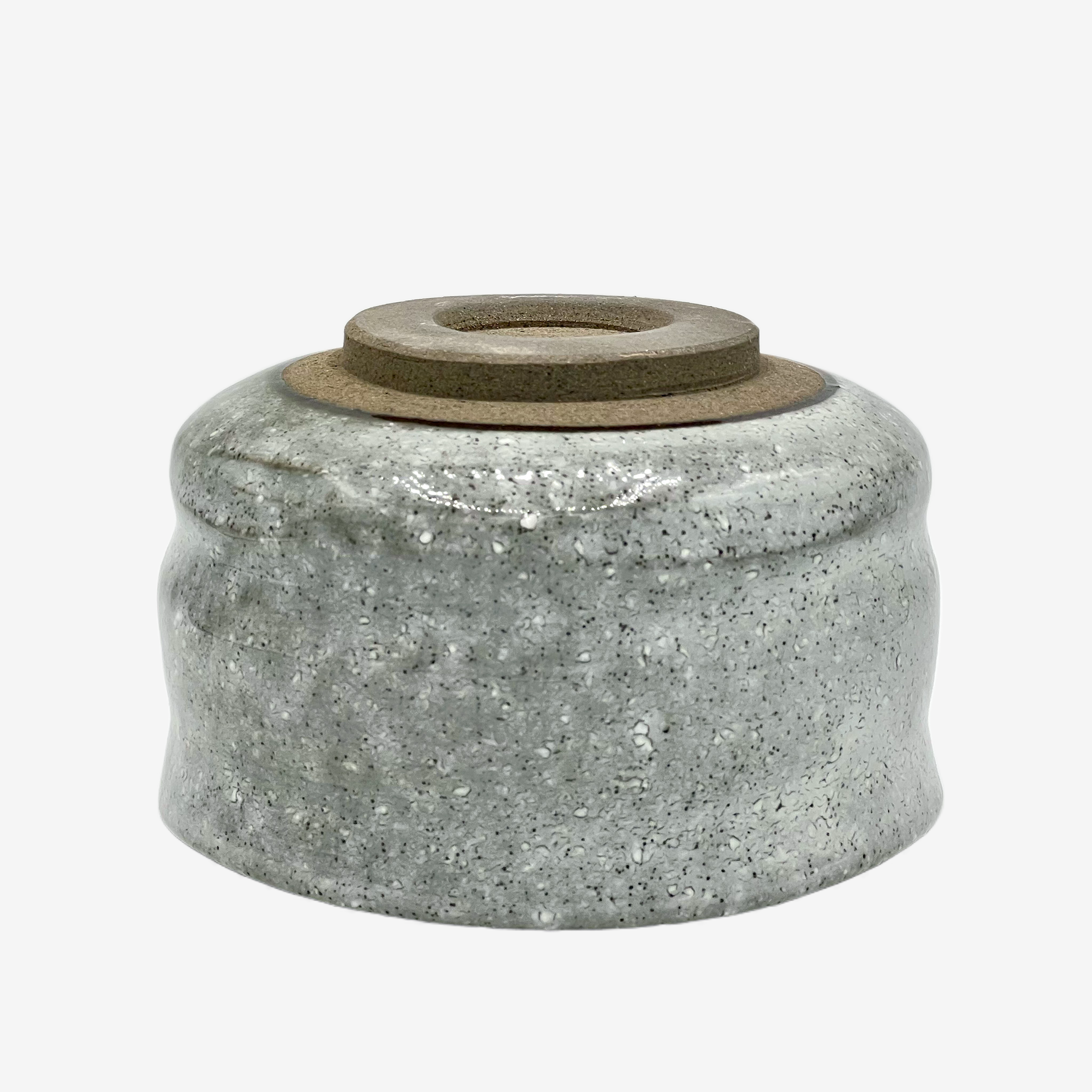 Kaiyū Gray Chawan - Japanese Matcha Bowl Matchaware Inoue Tea