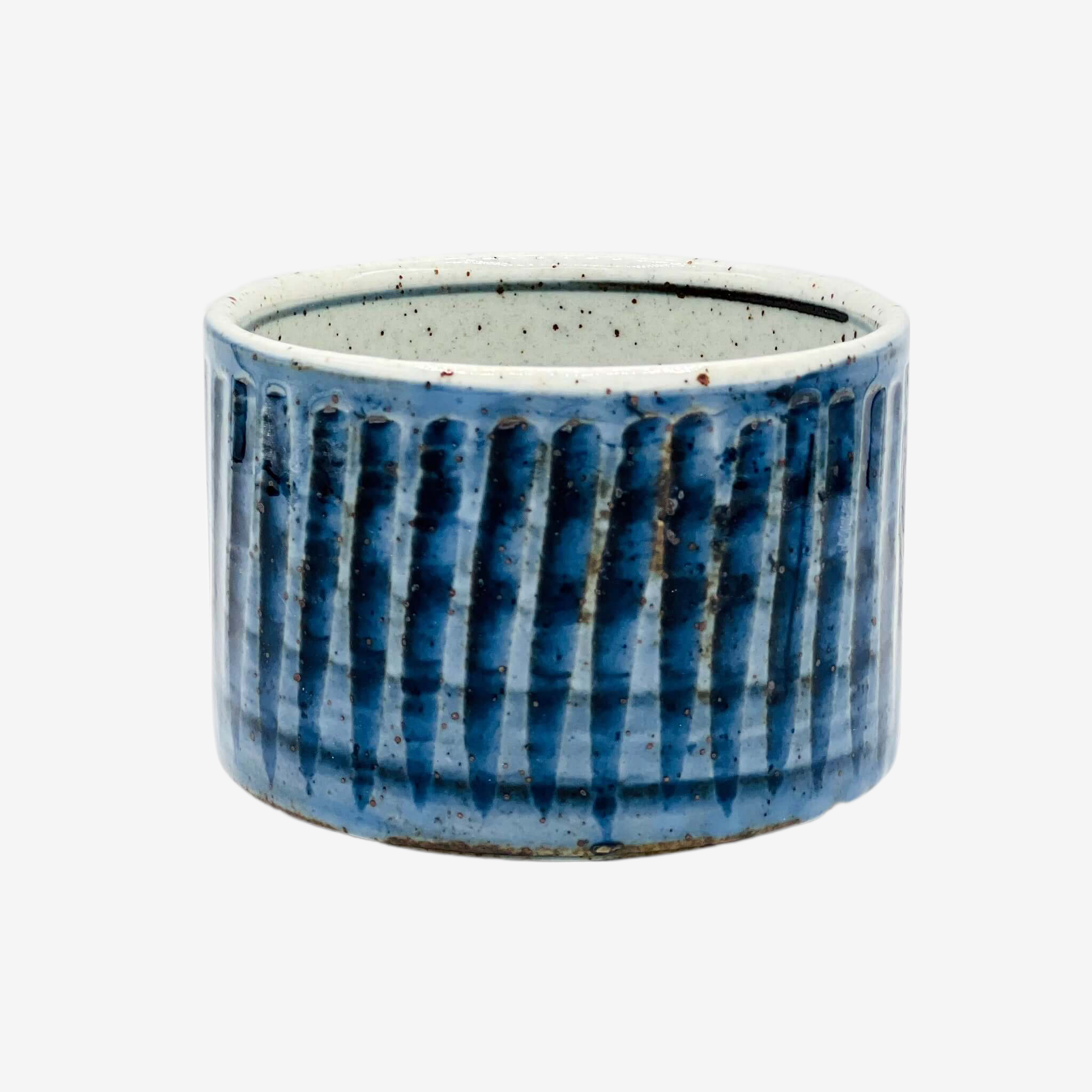 Ishiyaki Gosu Blue Chawan - Japanese Matcha Bowl Matchaware Inoue Tea