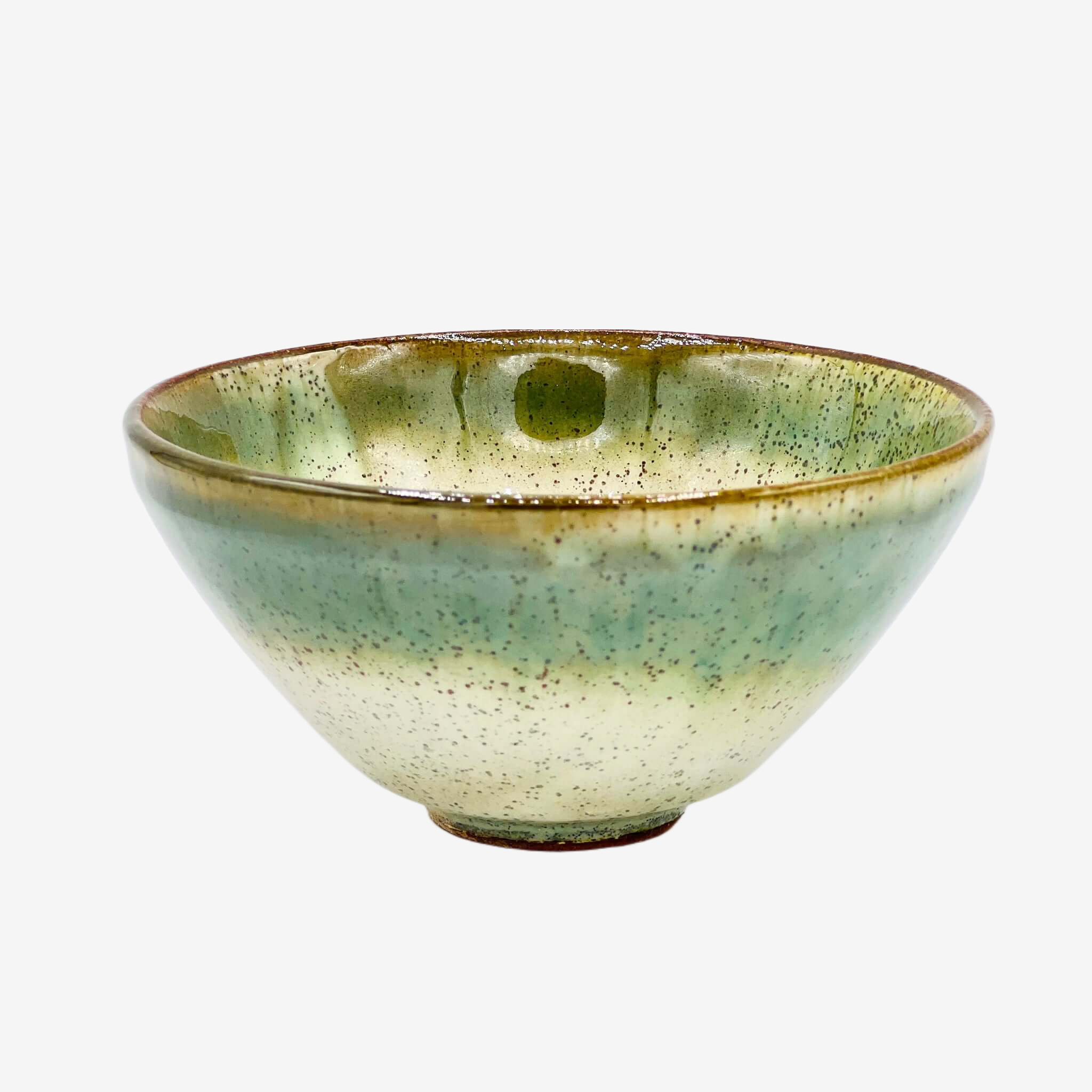 Nagashi Flower Ido Chawan - Japanese Matcha Bowl Matchaware Inoue Tea