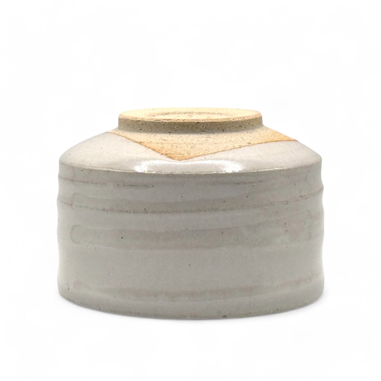 Shirahagi White Mino-yaki Chawan - Japanese Matcha Bowl