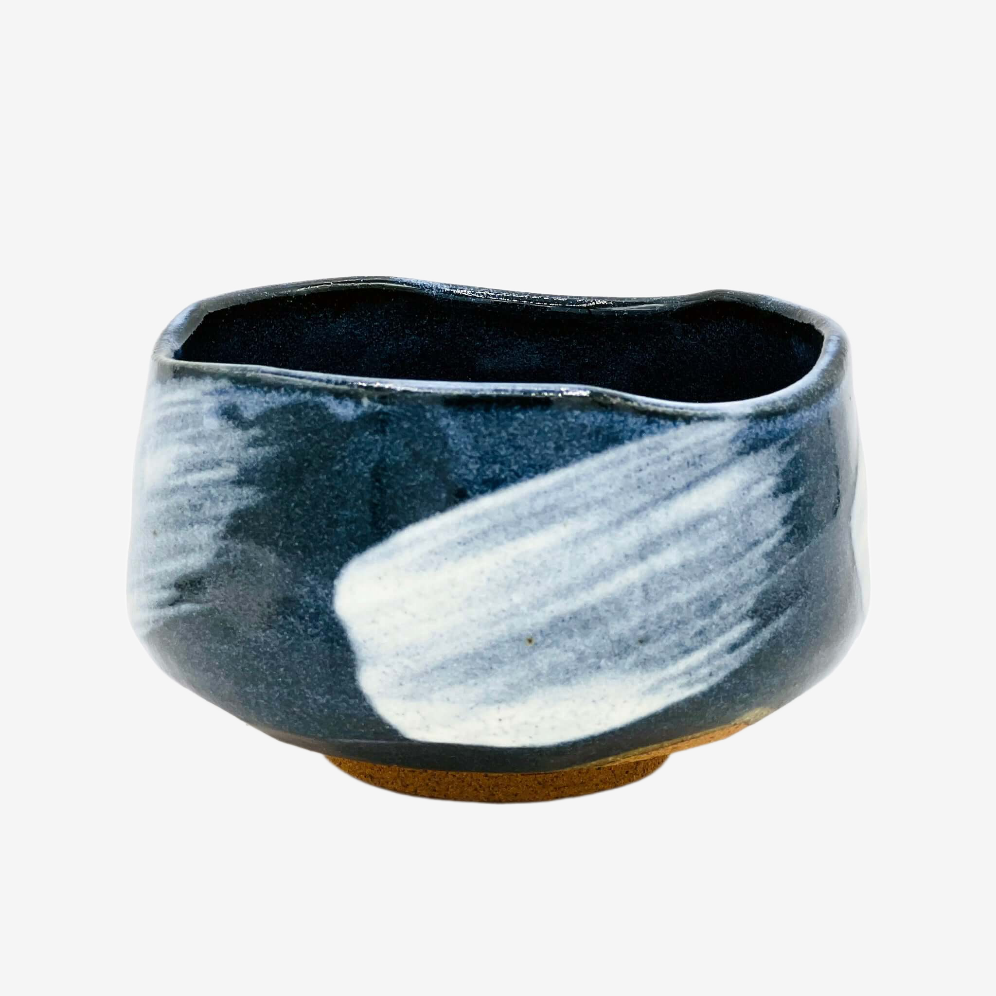 Seiyu Blue Chawan - Japanese Matcha Bowl Matchaware Inoue Tea