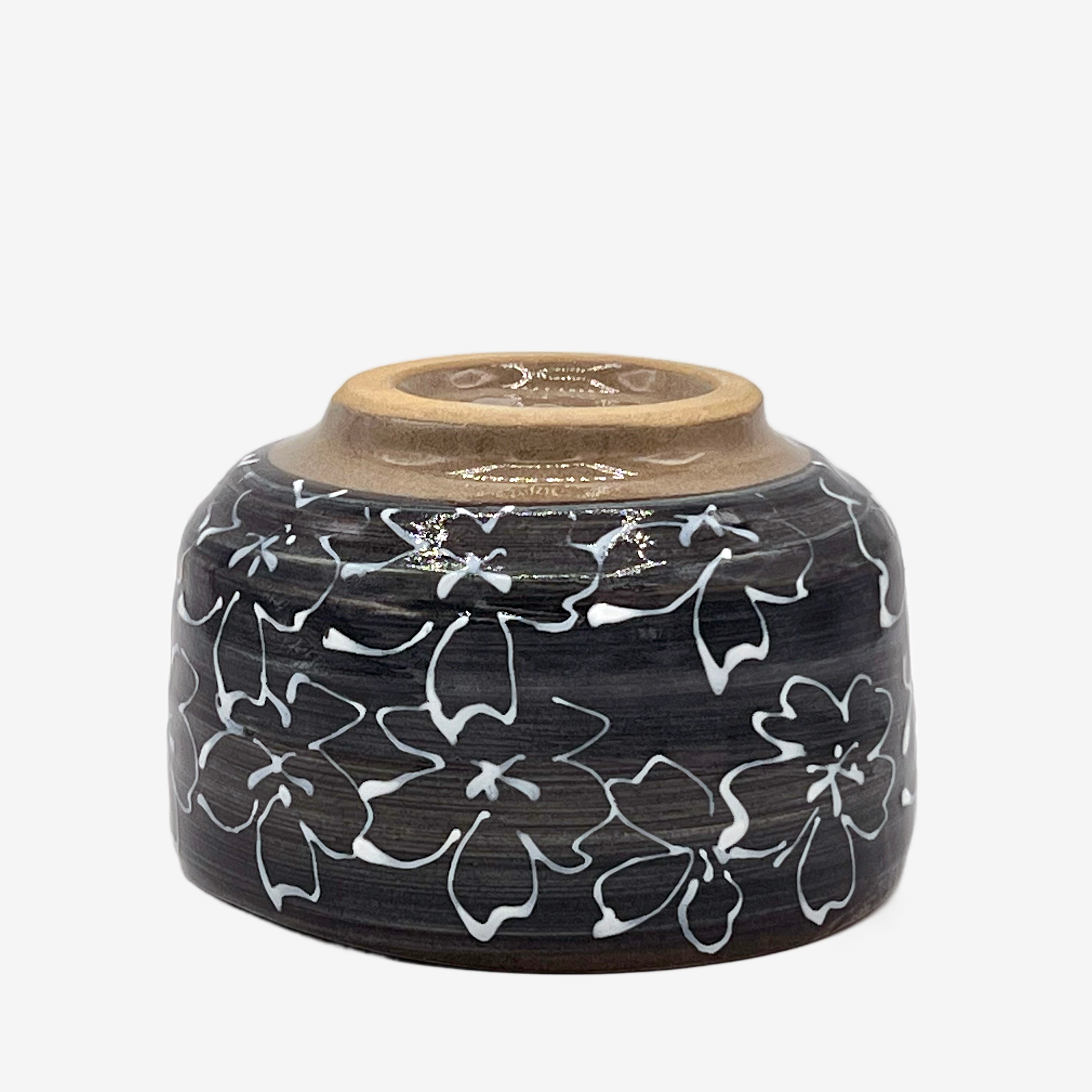 Maizakura Kuro Black Chawan - Japanese Matcha Bowl Matchaware Inoue Tea