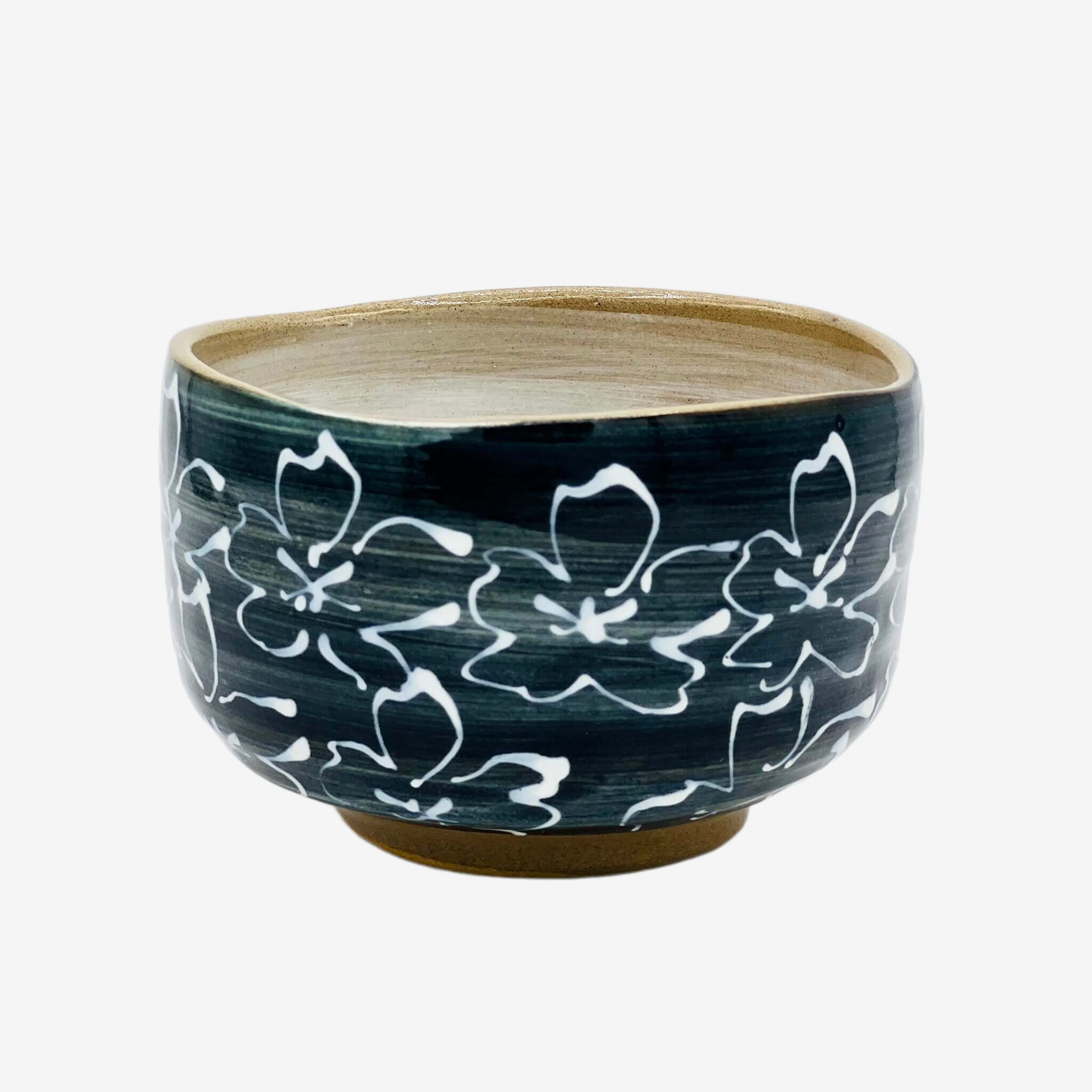 Maizakura Kuro Black Chawan - Japanese Matcha Bowl Matchaware Inoue Tea