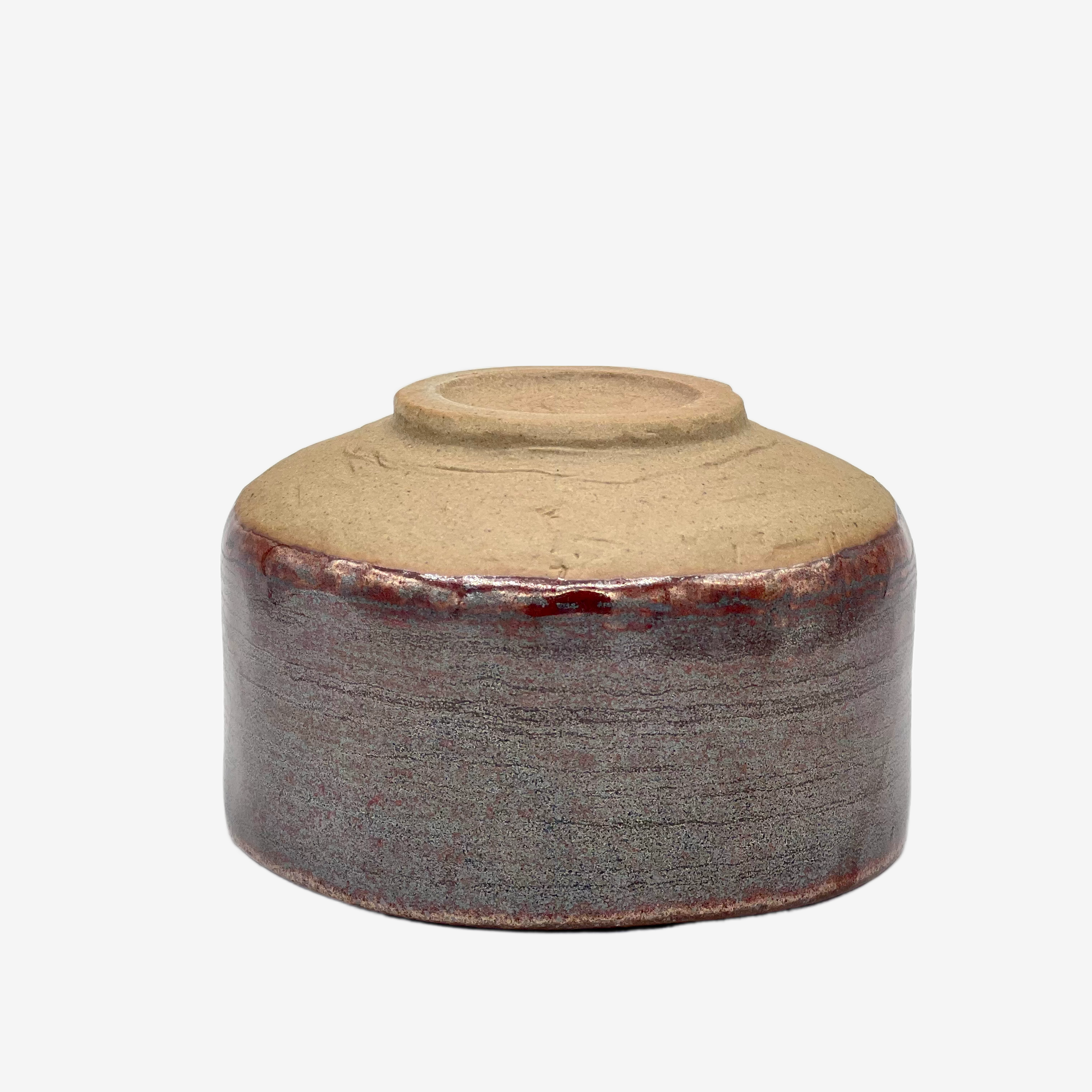 Buronzu Red Chawan - Japanese Matcha Bowl Matchaware Inoue Tea