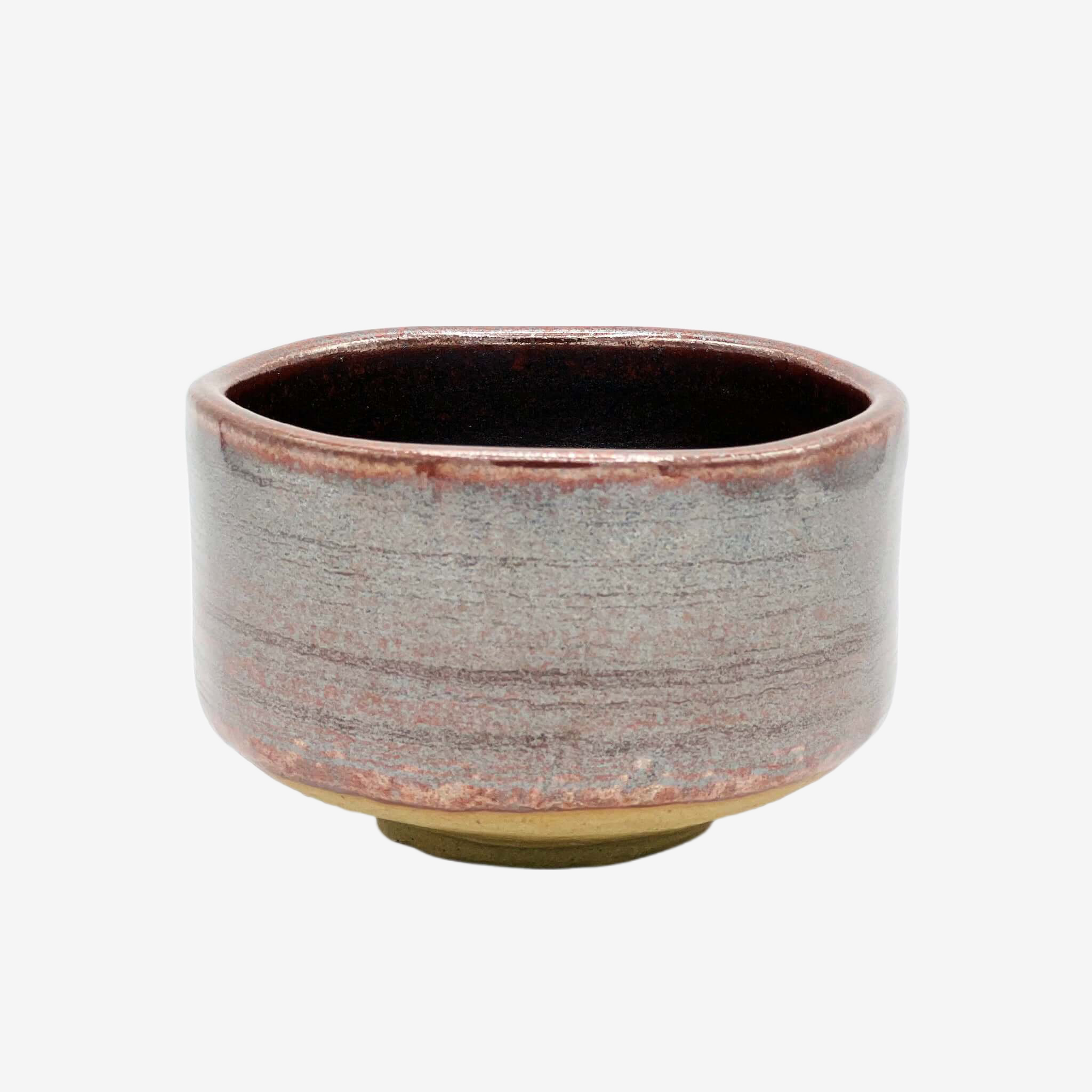Buronzu Red Chawan - Japanese Matcha Bowl Matchaware Inoue Tea