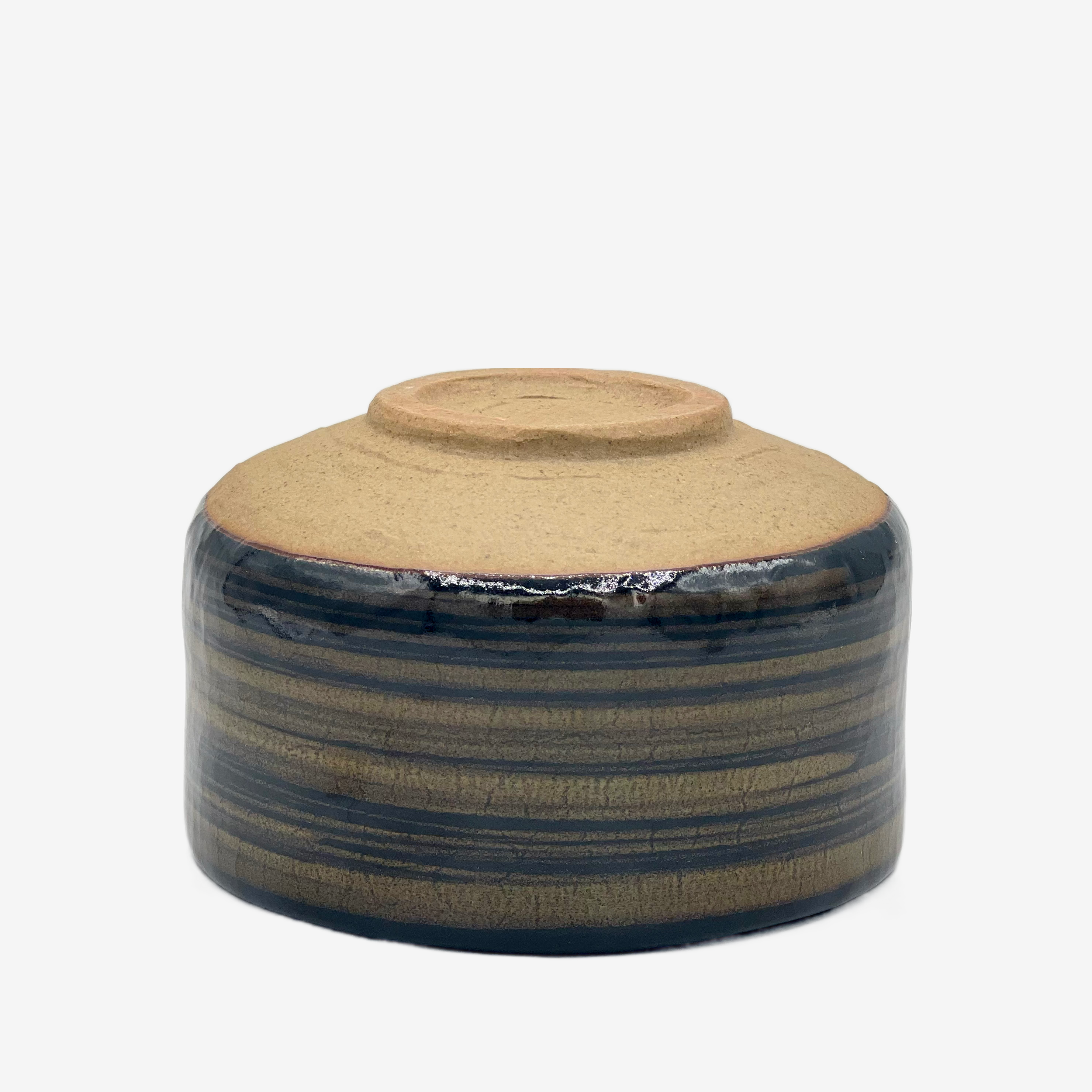 Kokuyū Glaze Brown Chawan - Japanese Matcha Bowl Matchaware Inoue Tea