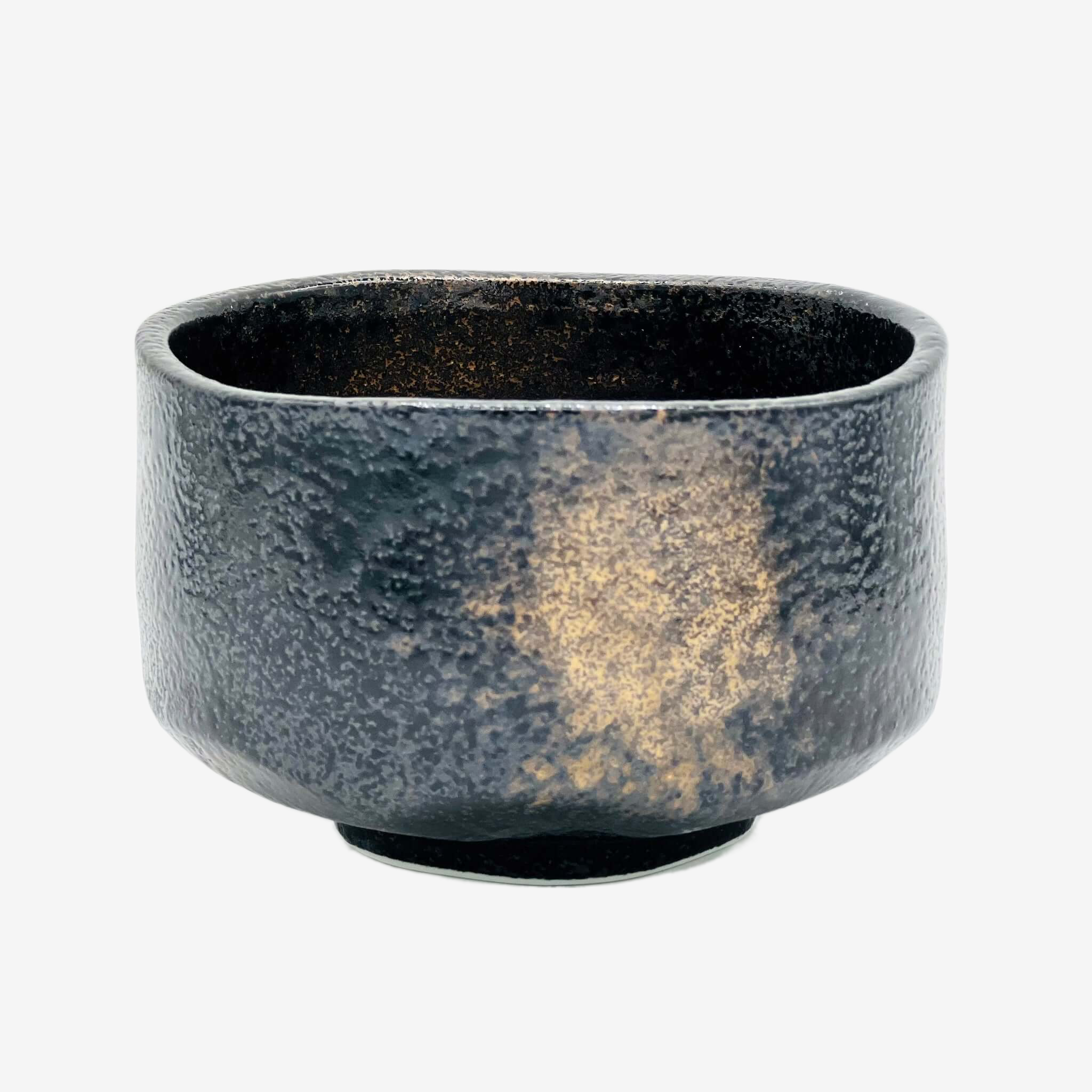 Kuro Sunafuki Black Chawan - Japanese Matcha Bowl Matchaware Inoue Tea
