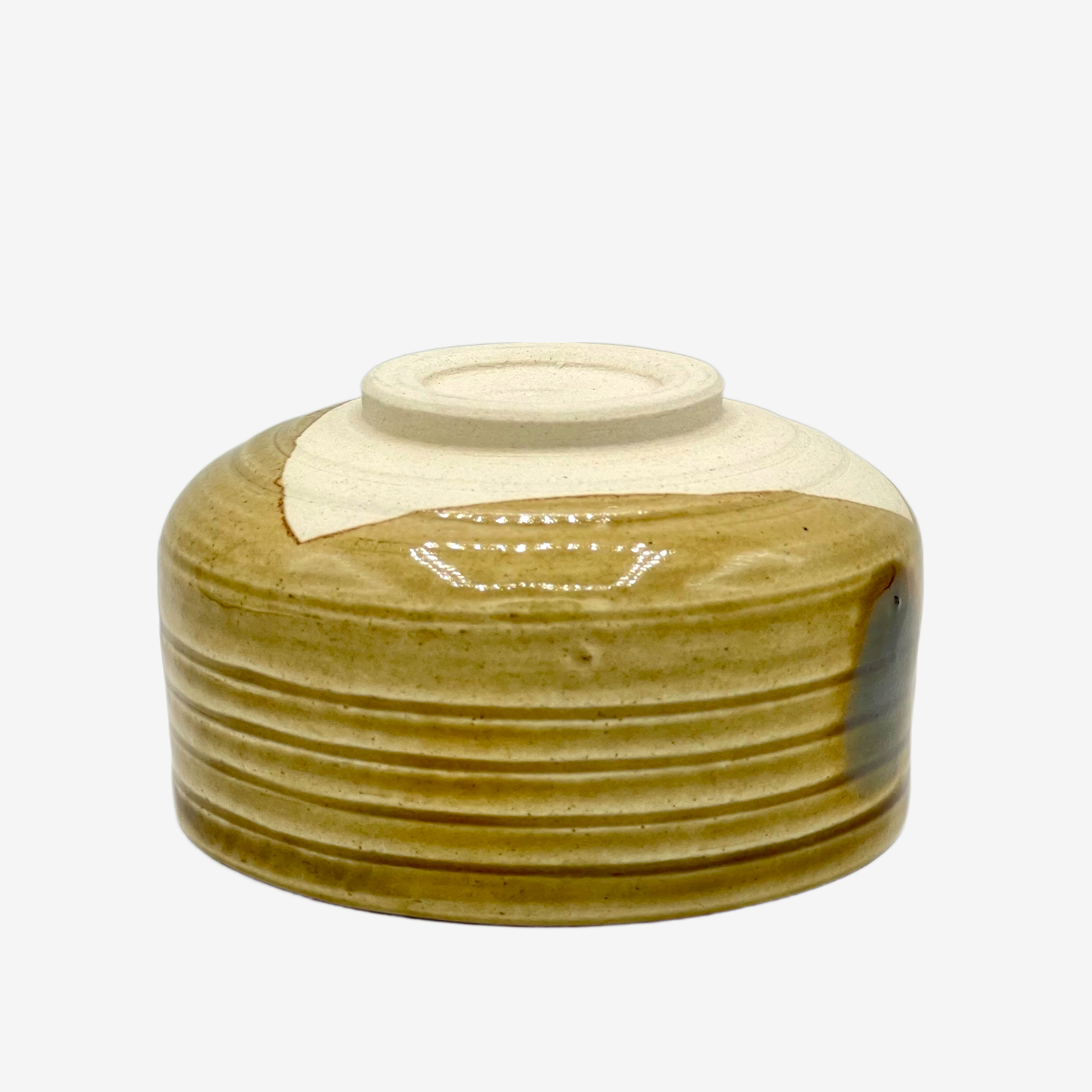 Kizeto Yellow Chawan - Japanese Matcha Bowl Matchaware Inoue Tea