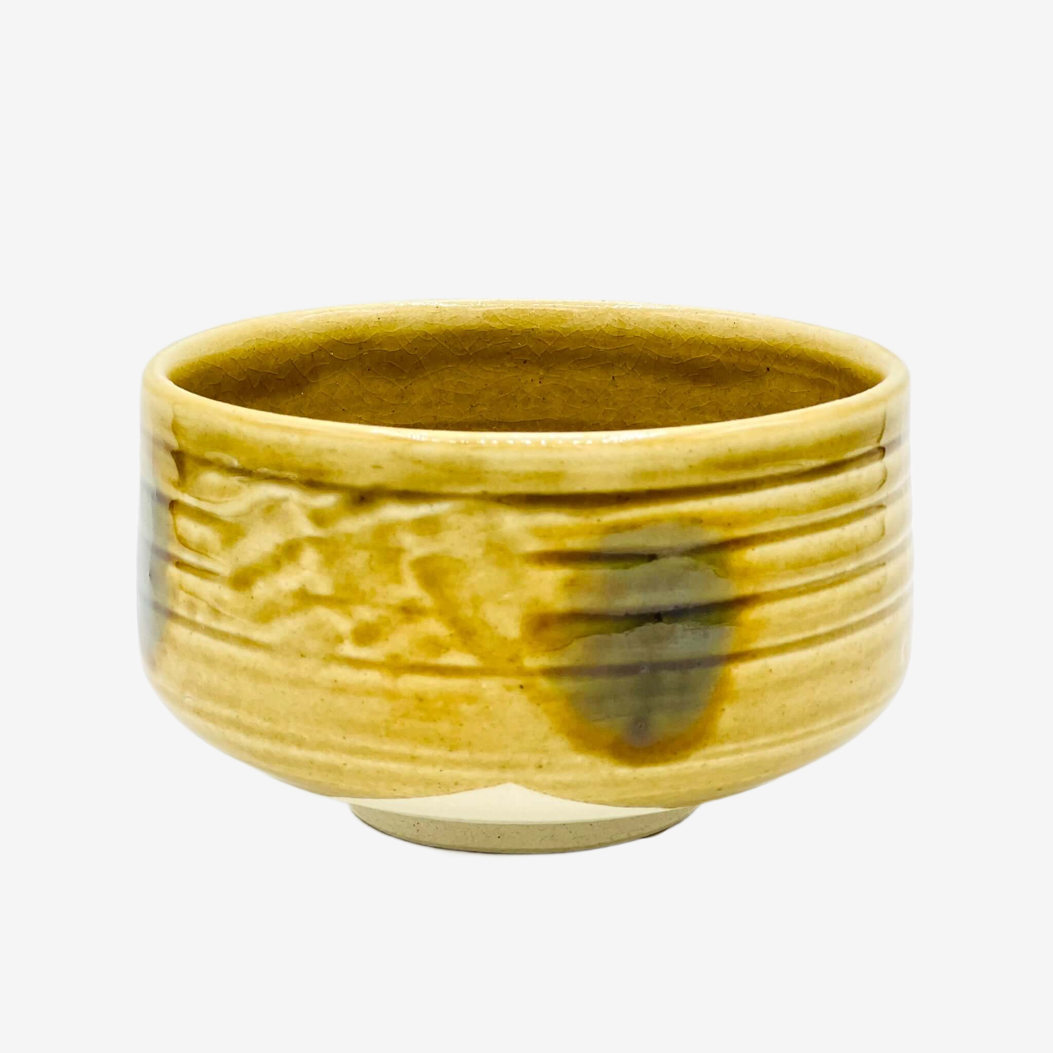 Kizeto Yellow Chawan - Japanese Matcha Bowl Matchaware Inoue Tea