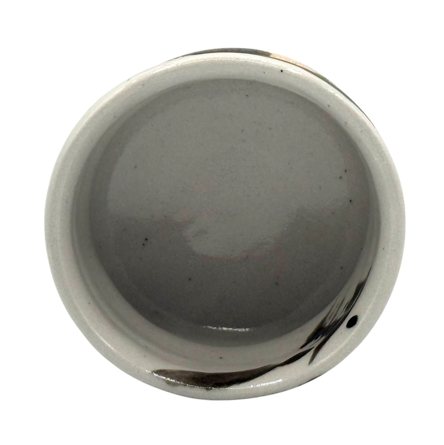 Iga Black Hime Mino-yaki Chawan - Japanese Mini Matcha Bowl