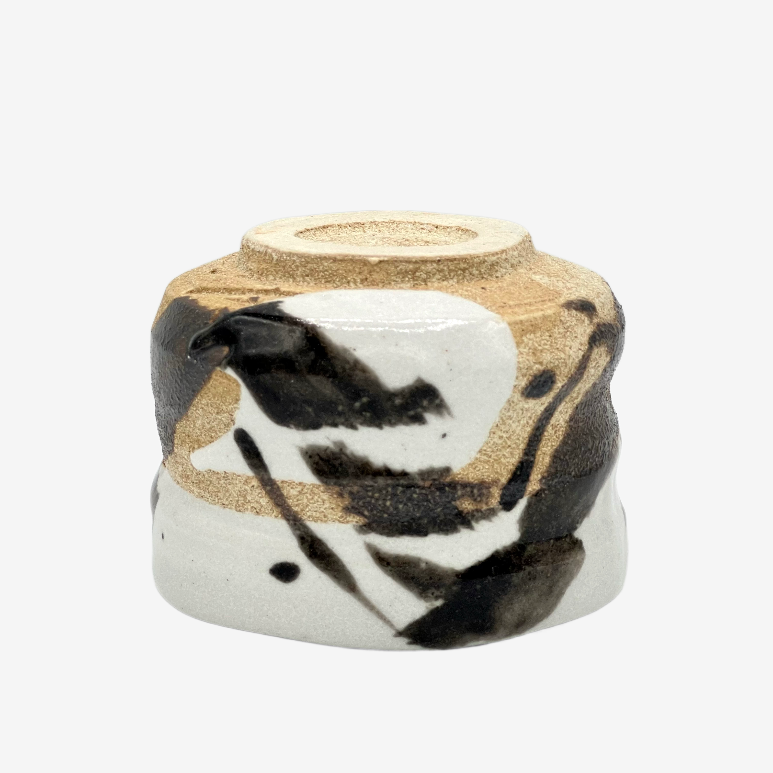 Iga Black Hime Mini Chawan - Japanese Matcha Bowl Matchaware Inoue Tea