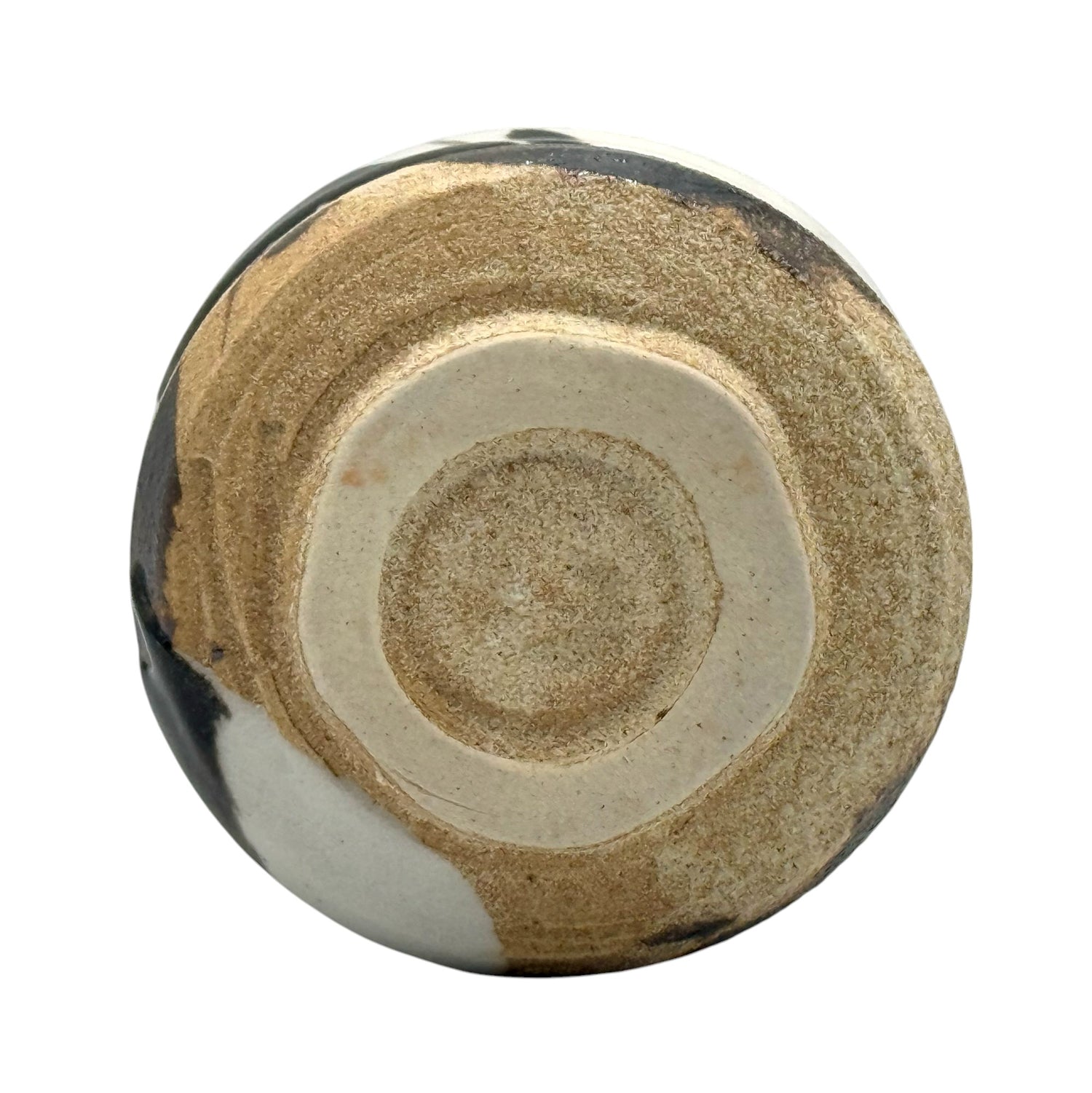 Iga Black Hime Mino-yaki Chawan - Japanese Mini Matcha Bowl