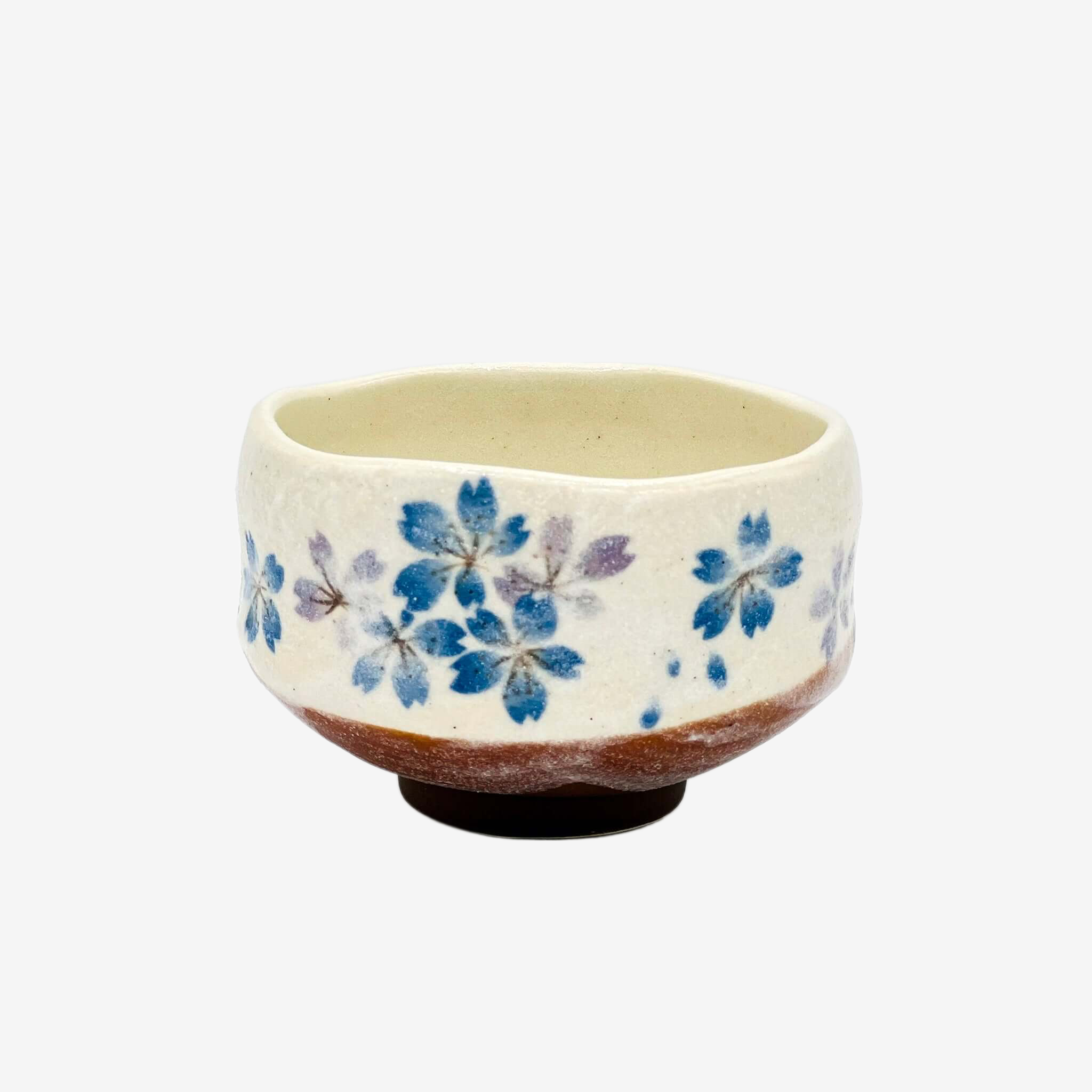 Winter Hana Beige Mini Chawan - Japanese Matcha Bowl Matchaware Inoue Tea
